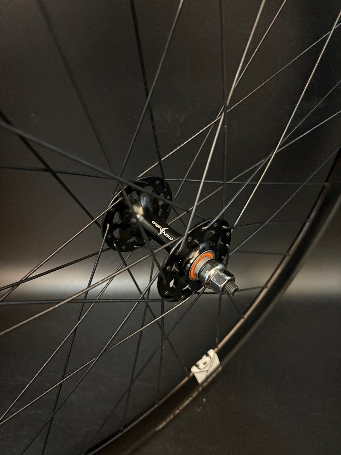 Origin 8 Track Attack Wheelset Black 32h