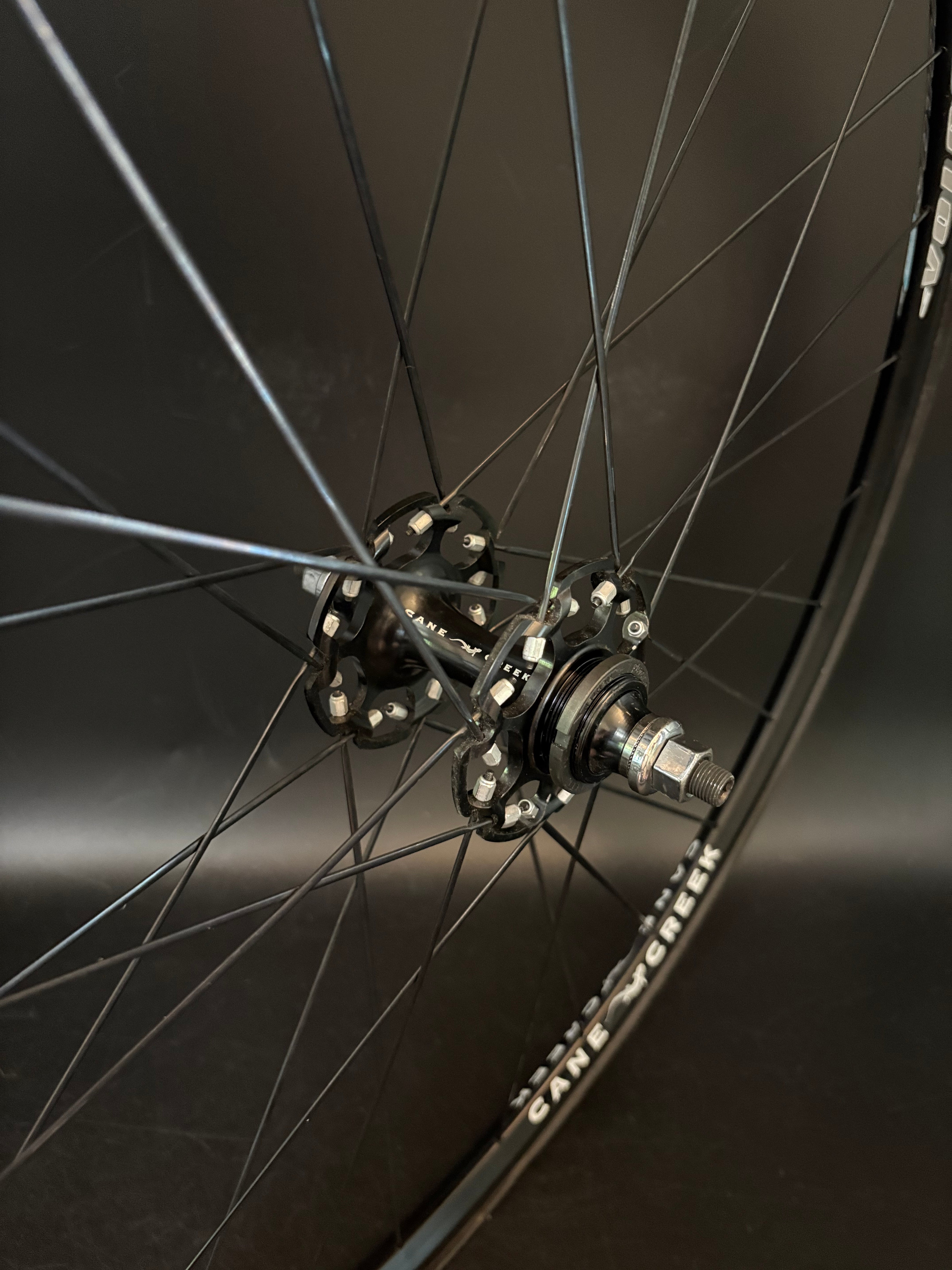 Cane Creek Volos Tubular Wheelset Black 20/24h – Track Lab