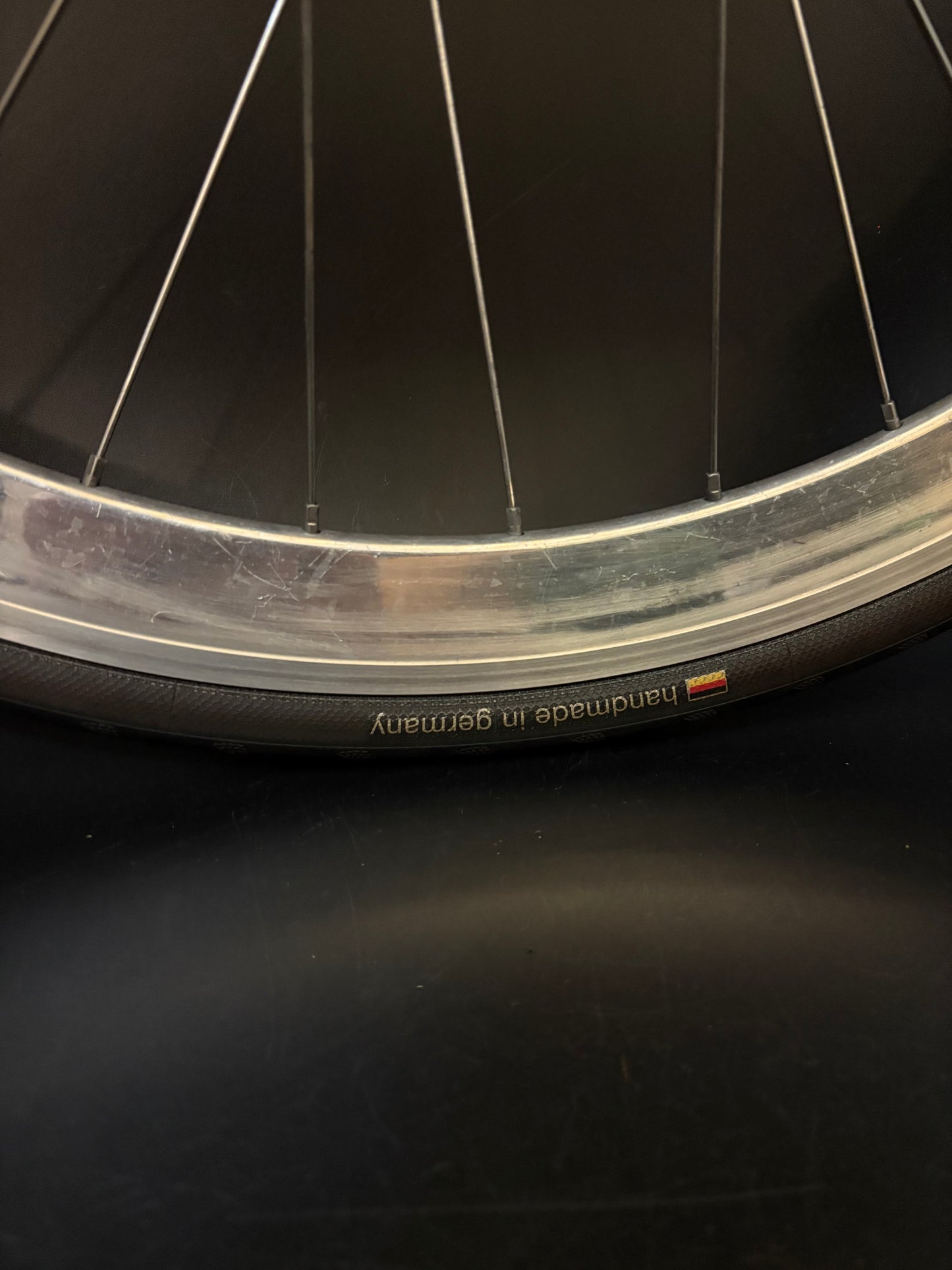 H Plus Son SL42 Silver / Velo Orange Grand Cru Wheelset 32h