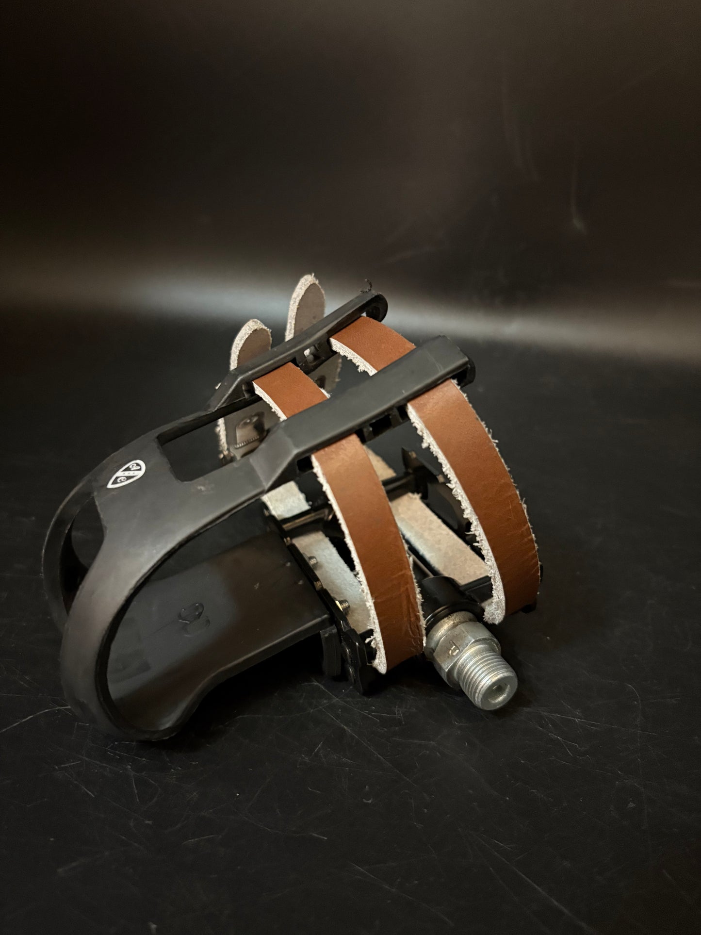 MKS Sylvan Black / Soma Double Straps Brown Pedal Setup