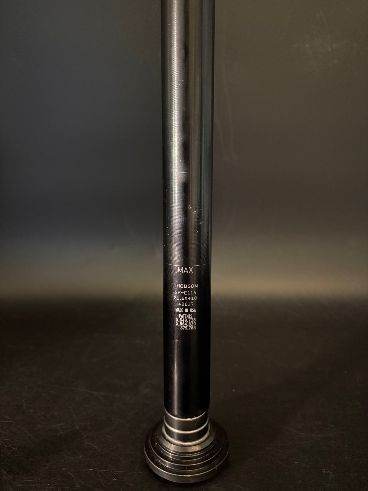 Thomson Elite Seatpost Black 31.6 410mm
