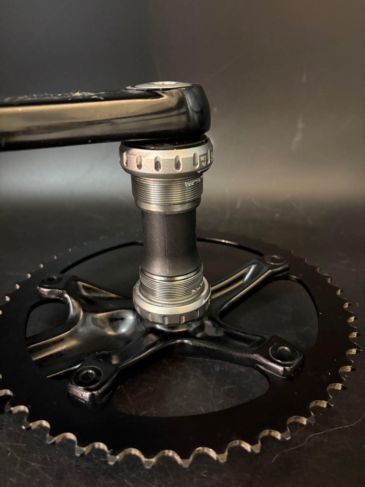 Sram Omnium Crankset Black 165mm 48t