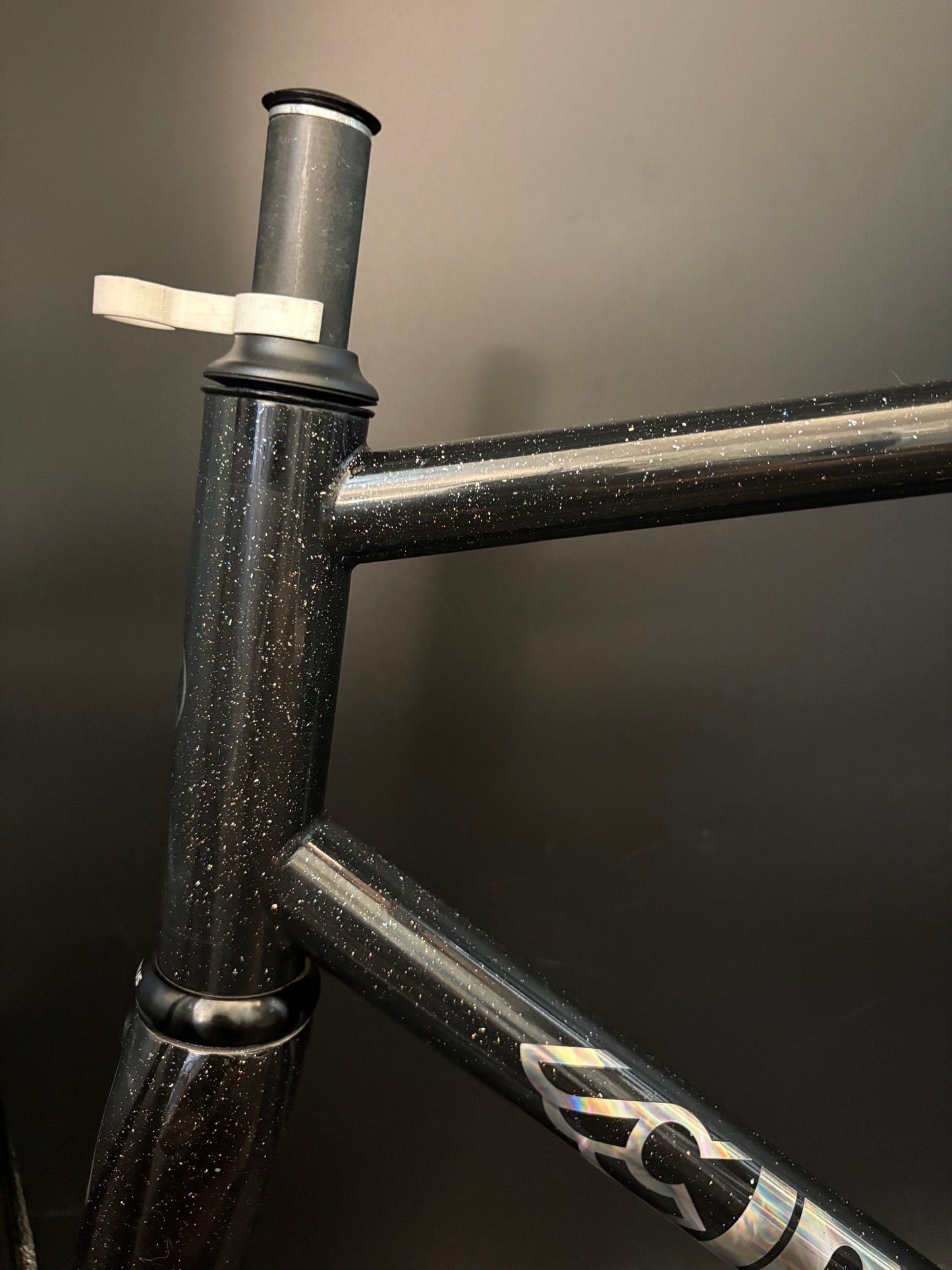 Cinelli Vigorelli Steel Frameset Black Sparkle XL
