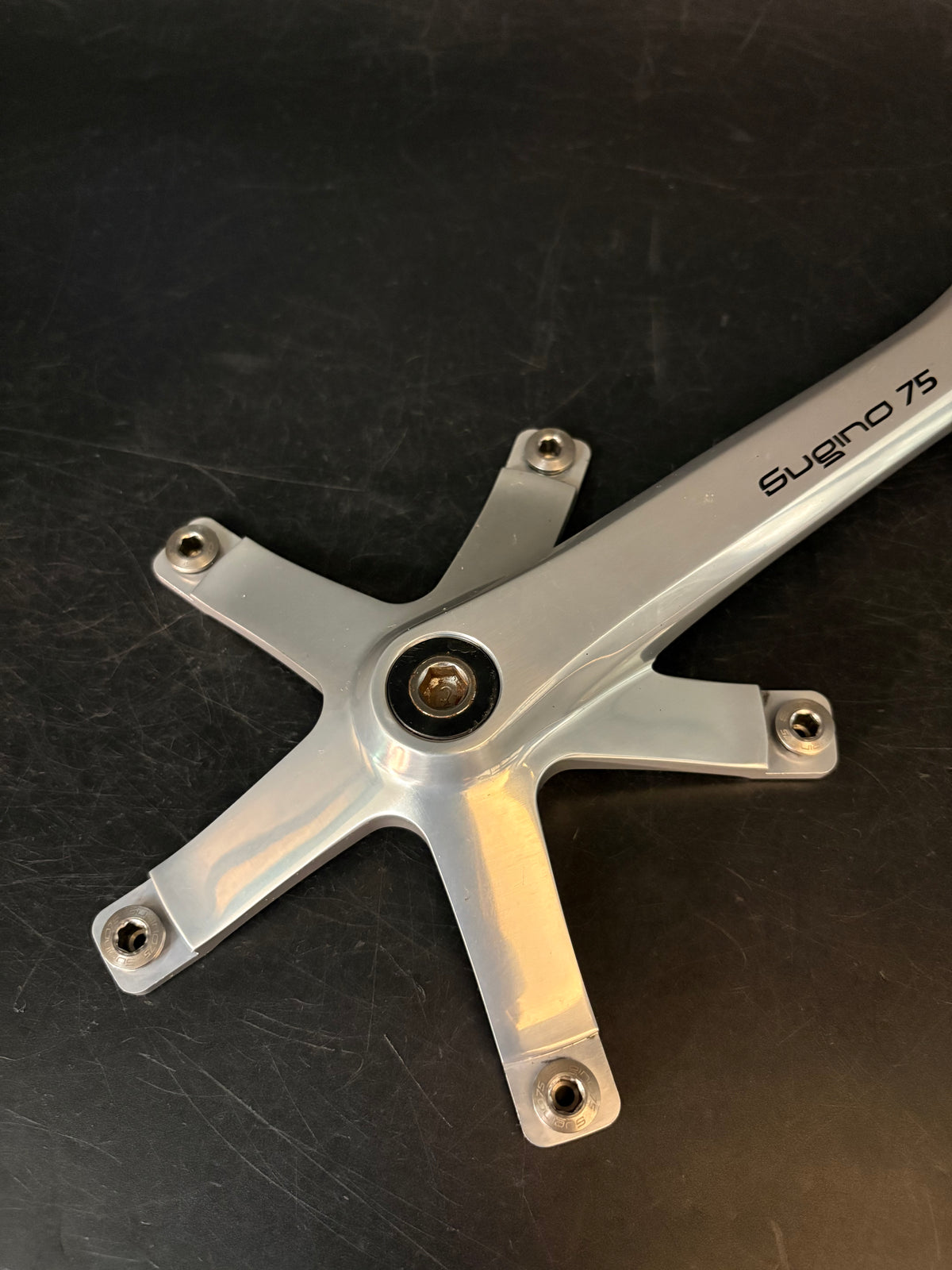Sugino 75 Cranks Silver 165mm