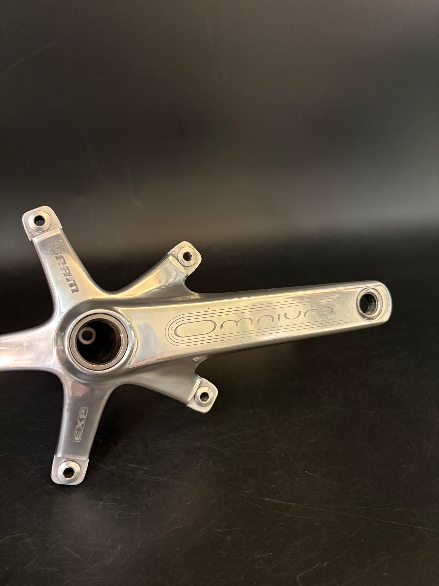 Sram Omnium Cranks Silver 165mm #2
