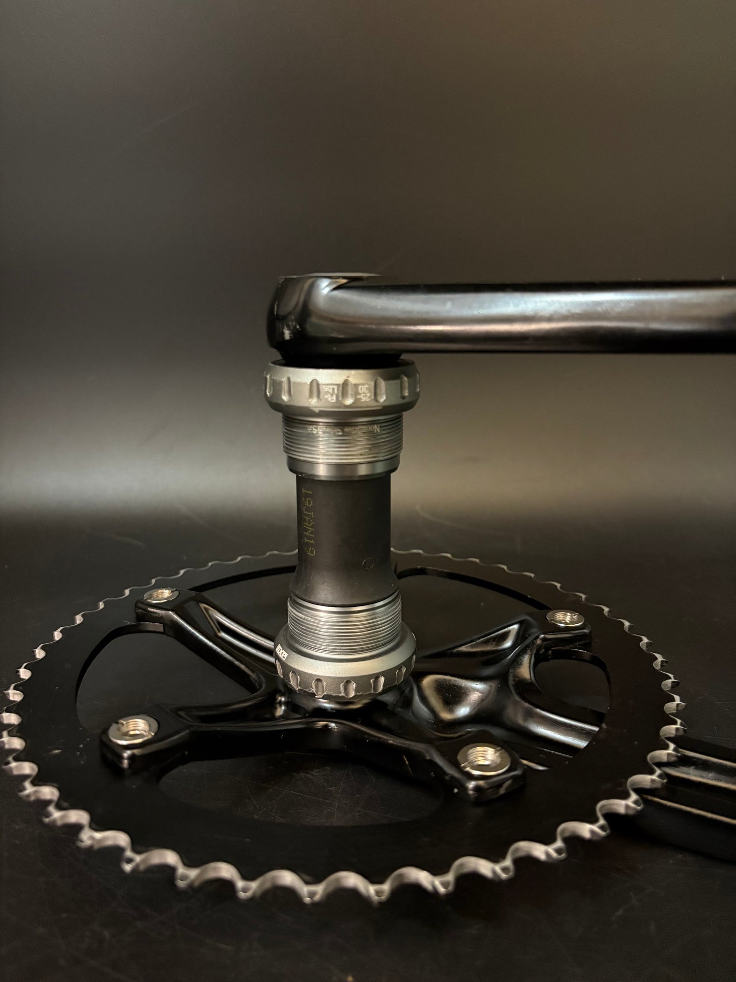Sram Omnium Crankset Black 165mm 48t