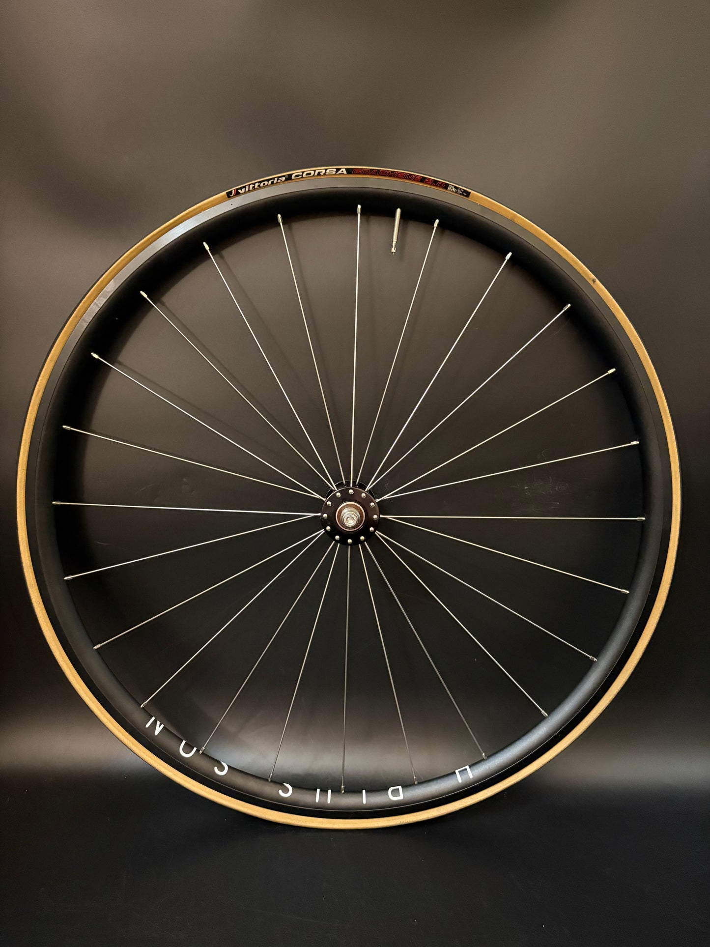 H Plus Son Archetype Black / Phil Wood LF Wheelset Black 24/32h
