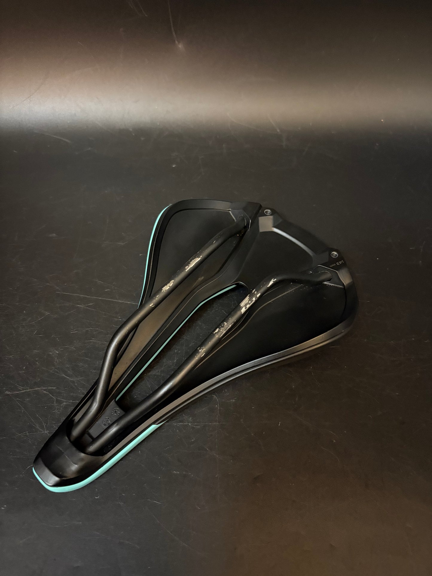 Specialized Power Saddle Black/Celeste 143mm