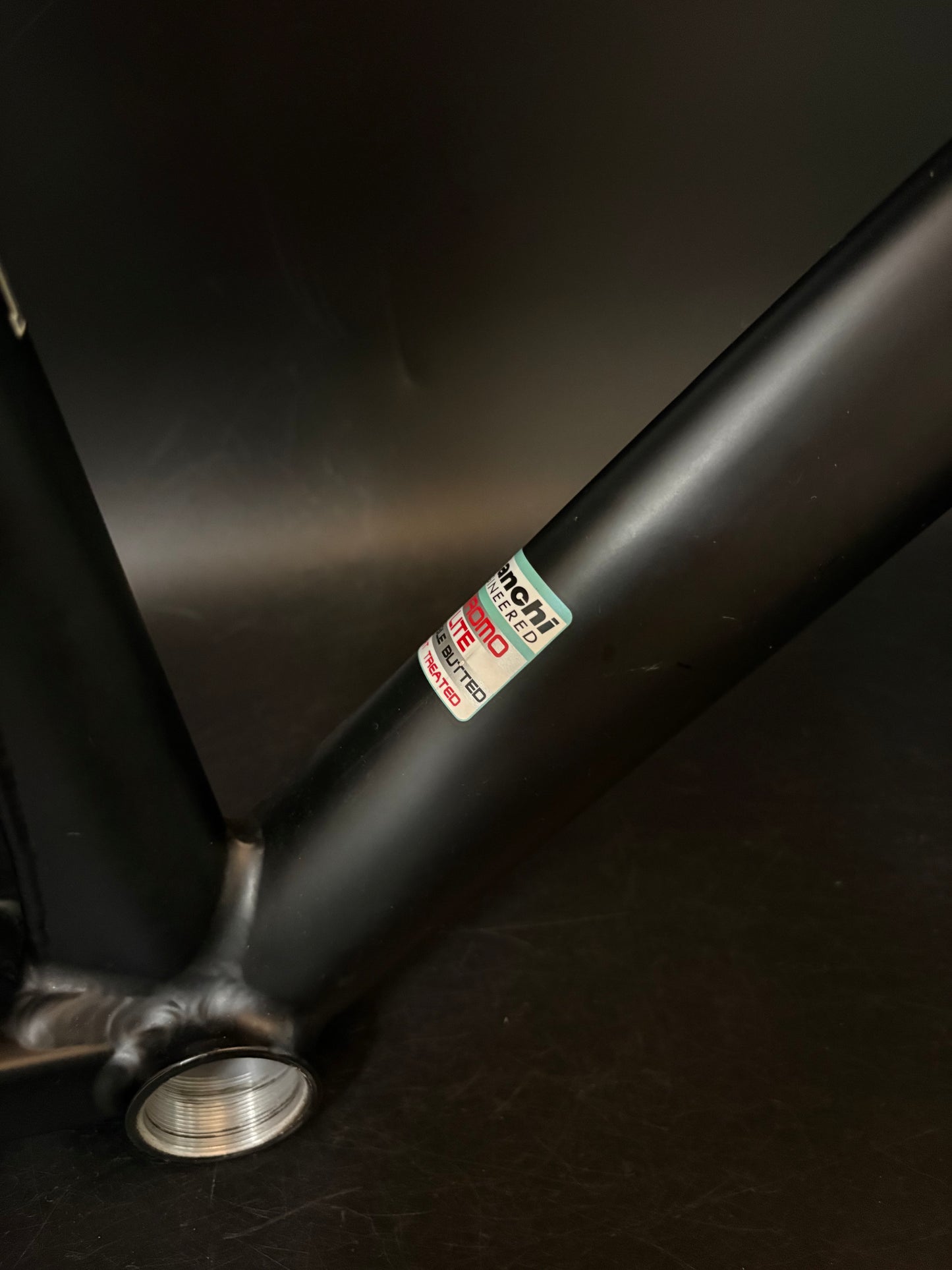 Bianchi Super Pista Frameset Black 49cm