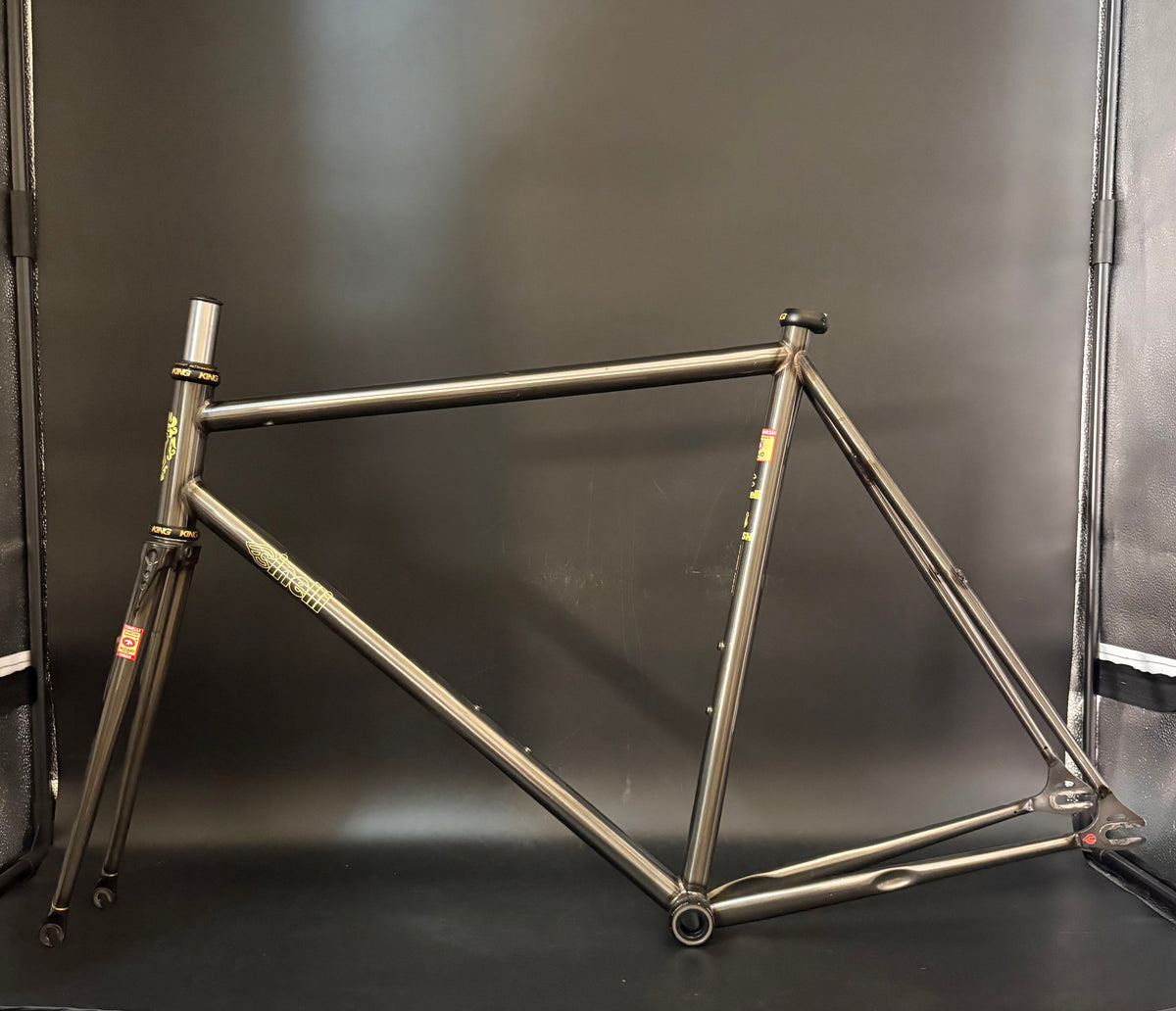 Cinelli Mash Work Frameset v2 Dark Smoke 56cm