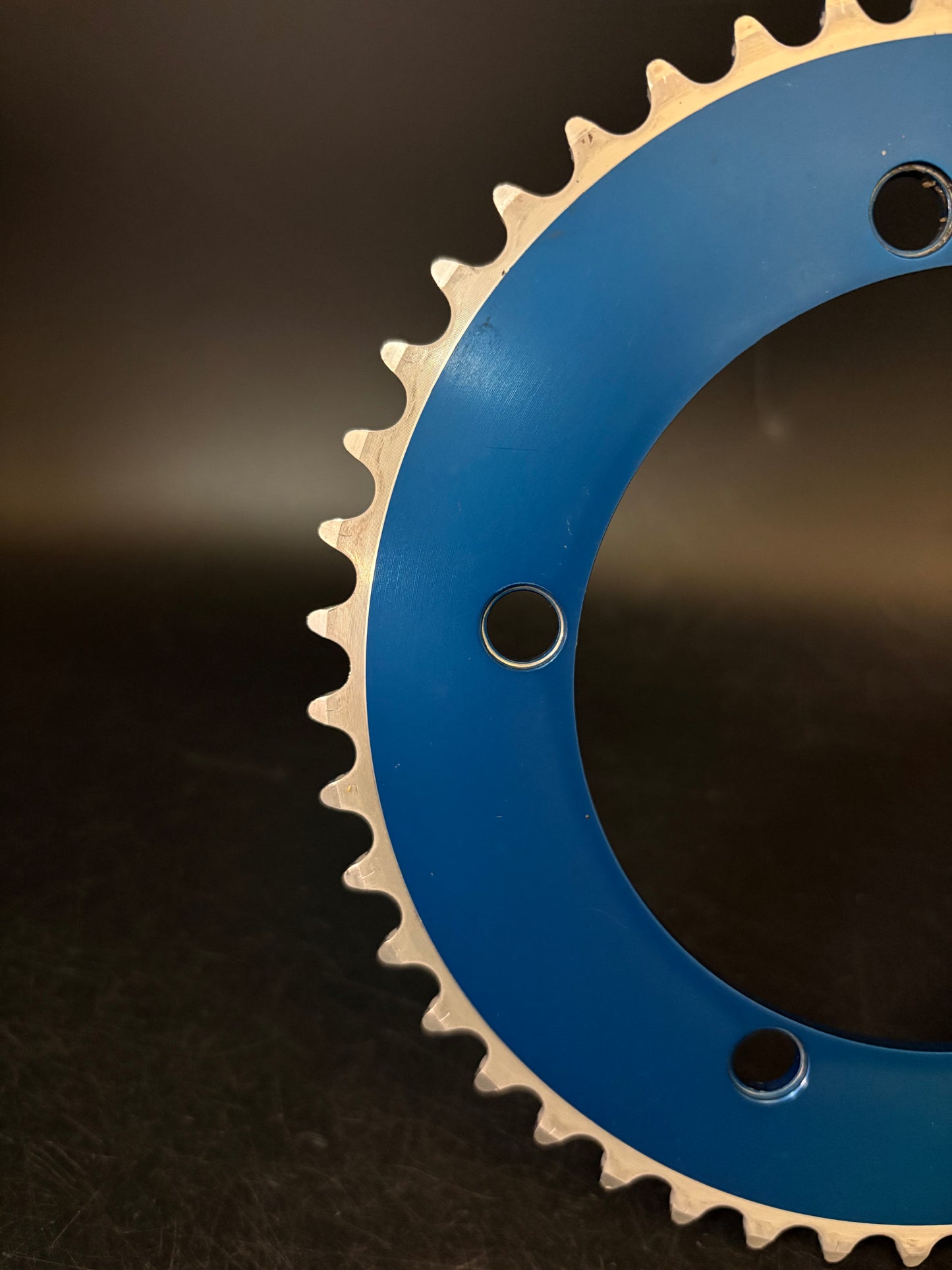 Sugino Messenger Chainring Blue 46t 130bcd