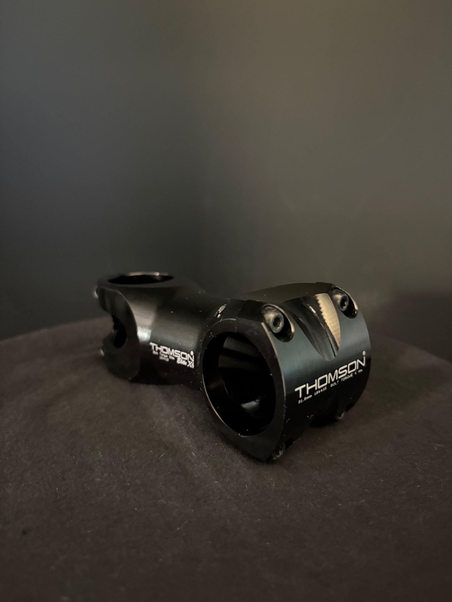 Thomson X4 Stem Black 80mm 31.8 0deg