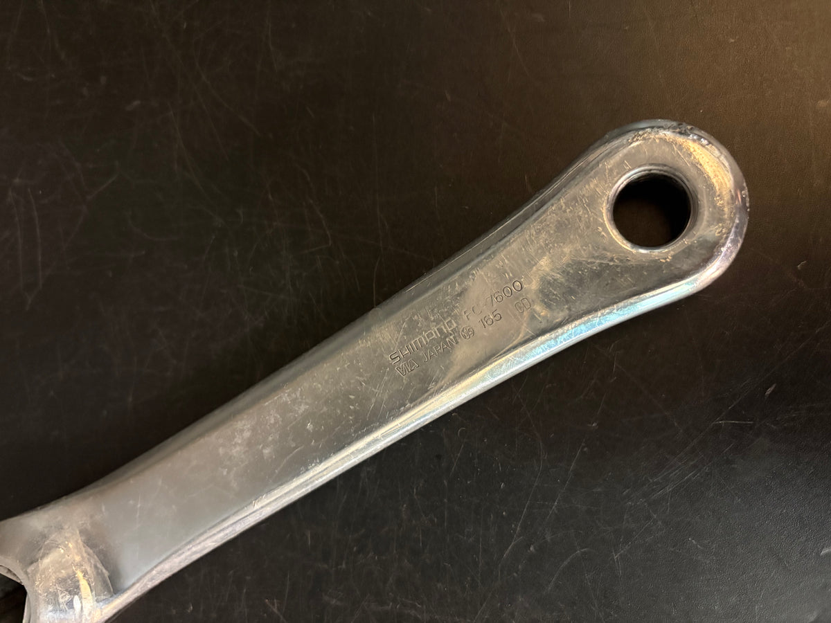 Dura Ace 7600 Cranks Silver 165mm