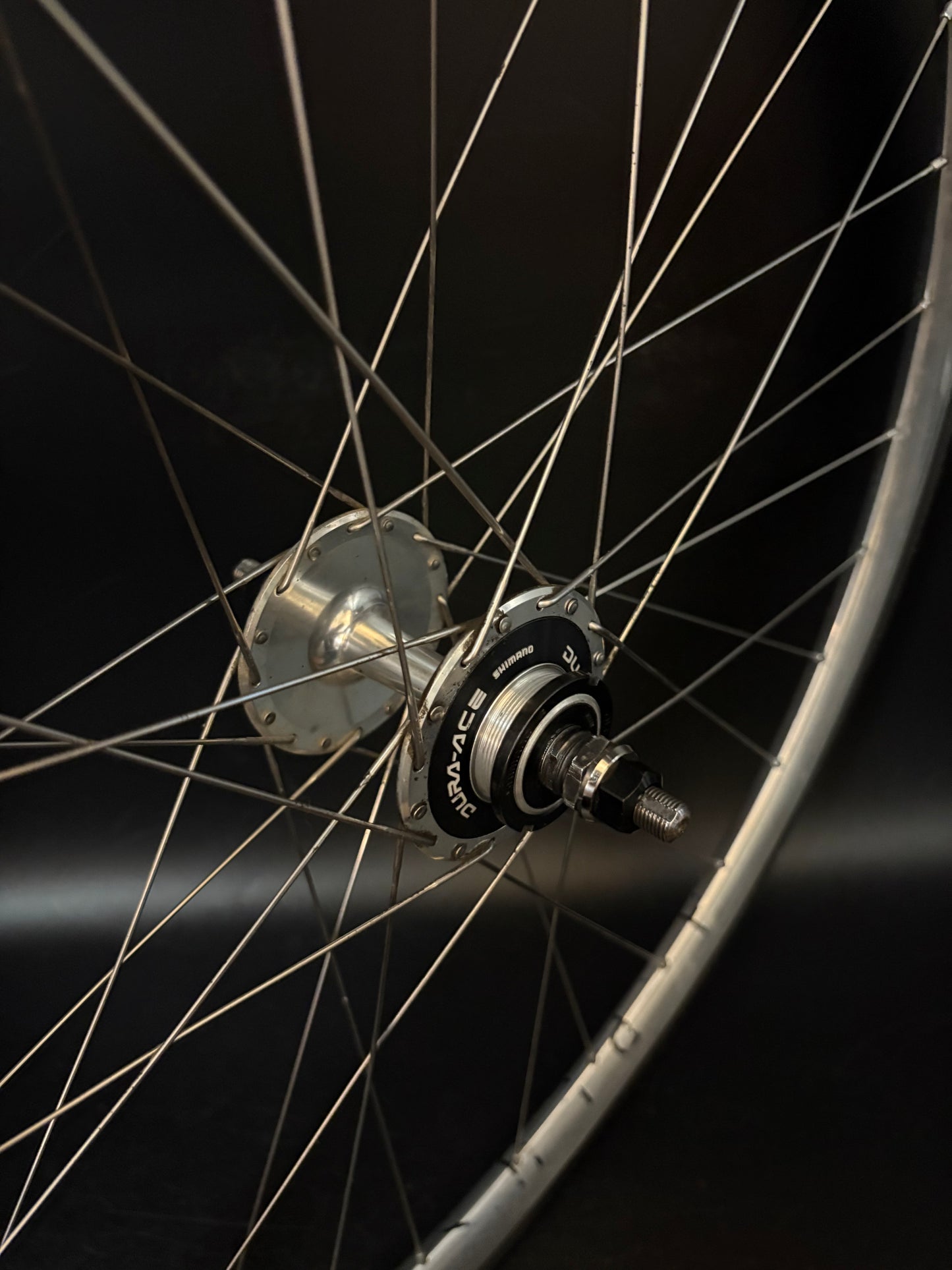 H Plus Son Archetype Silver / Dura Ace 7600 Wheelset 32h