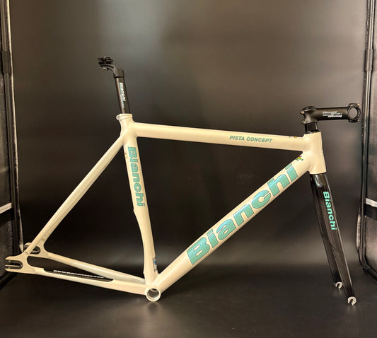 Bianchi Pista Concept Frameset White 53cm