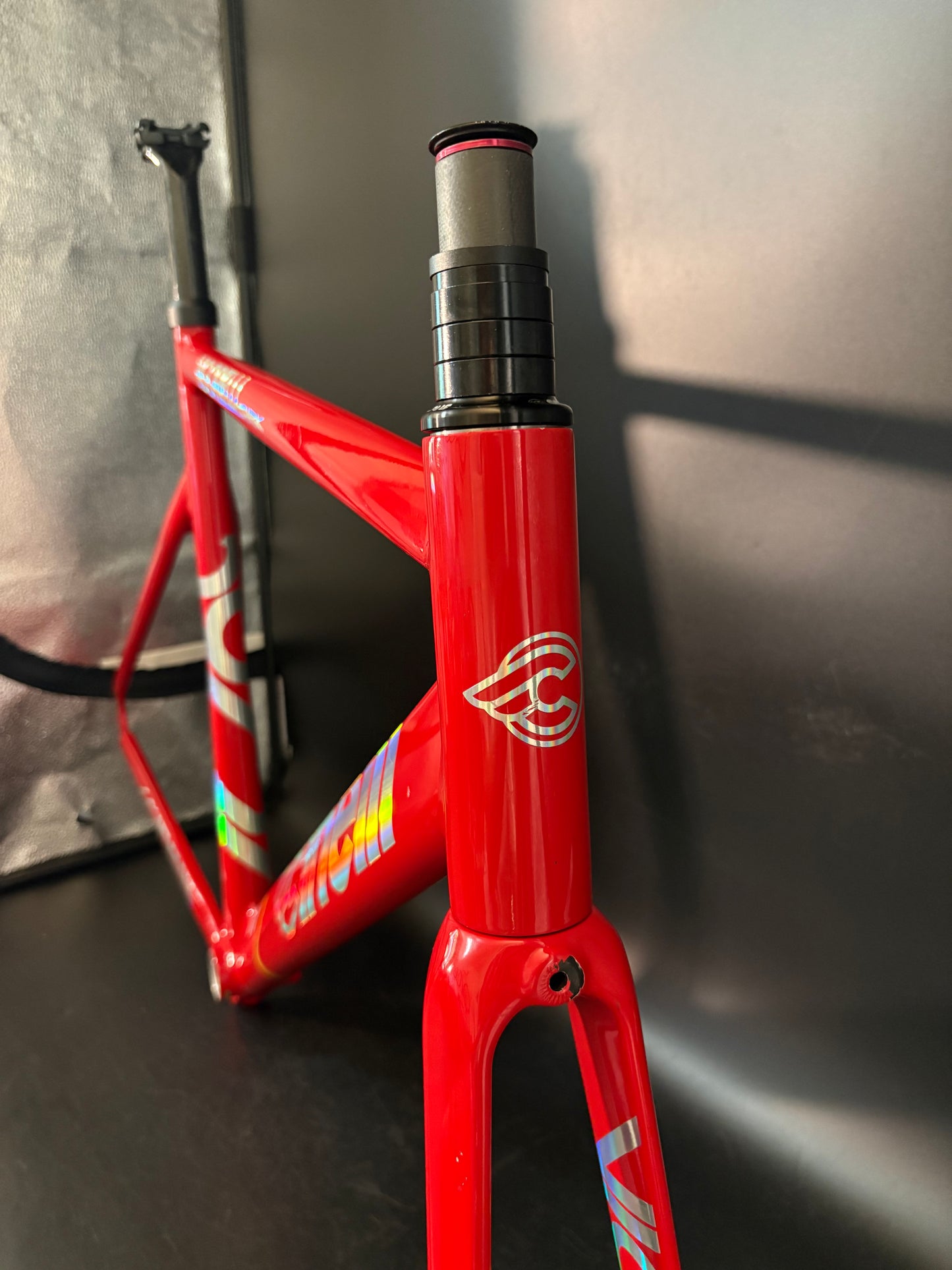 Cinelli Vigorelli Shark Frameset Red 54cm