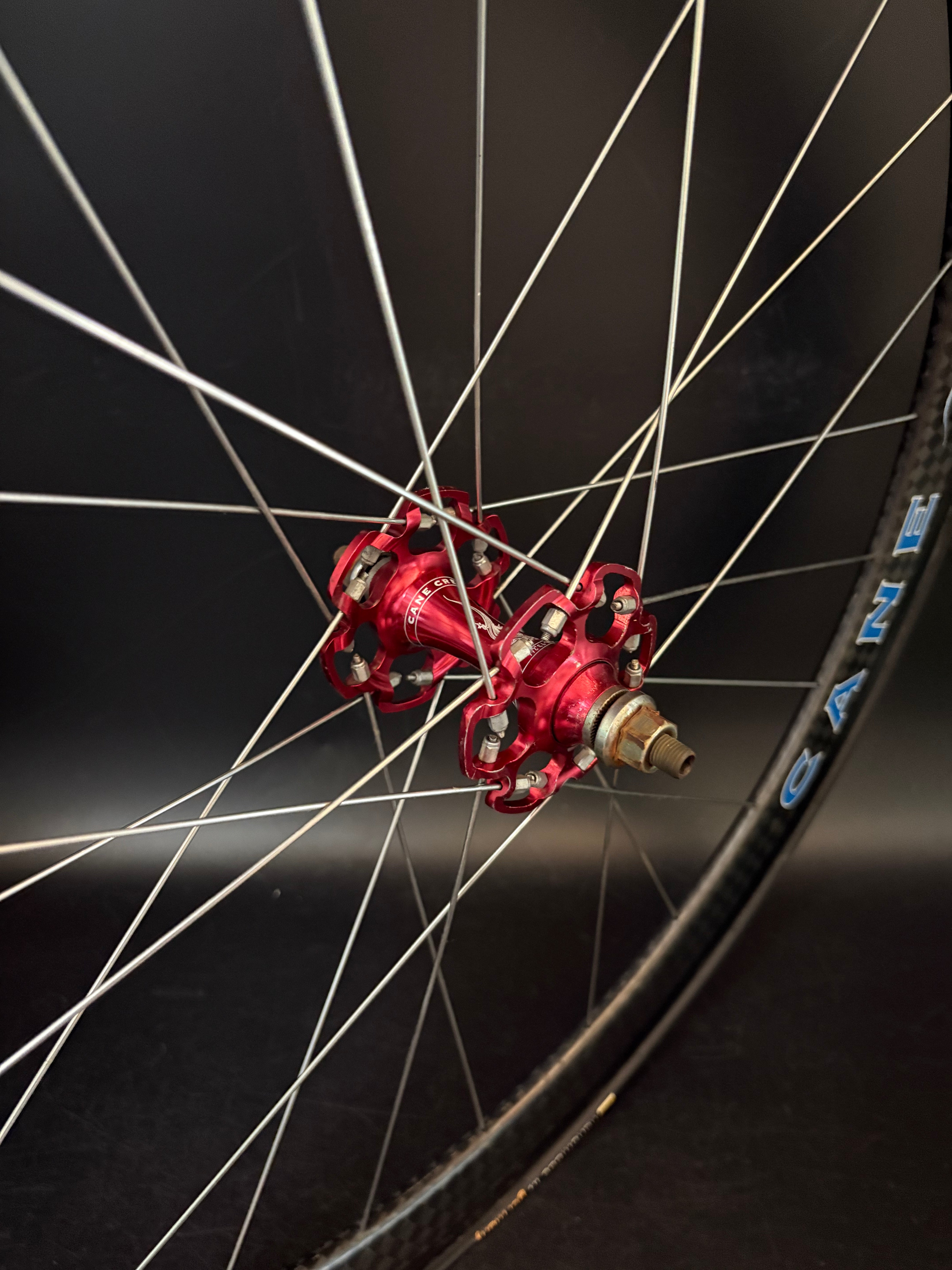 Cane Creek Carbon Tubular 50mm Wheelset 24/28h – Track Lab