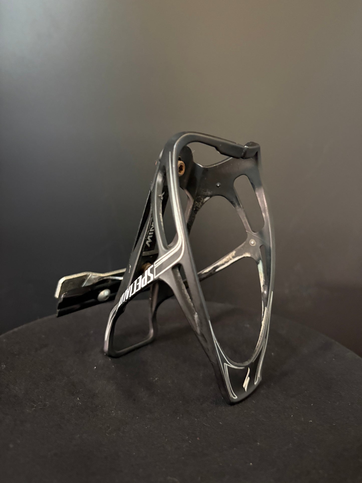 Specialized Bottle Cage + Minoura Saddle Rail Mount
