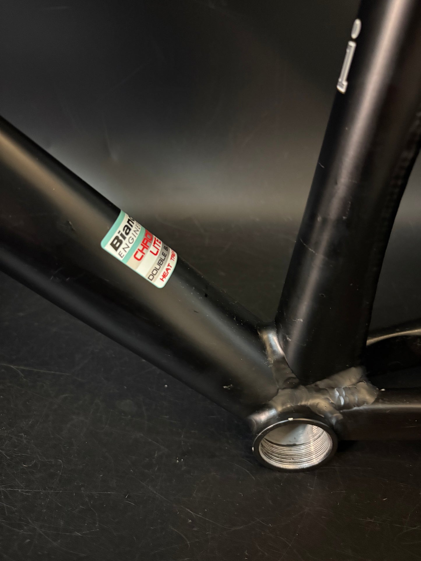 Bianchi Super Pista Frameset Black 49cm