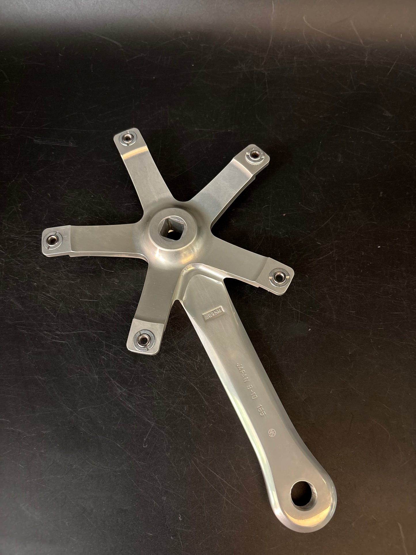 Sugino 75 Cranks Silver 165mm