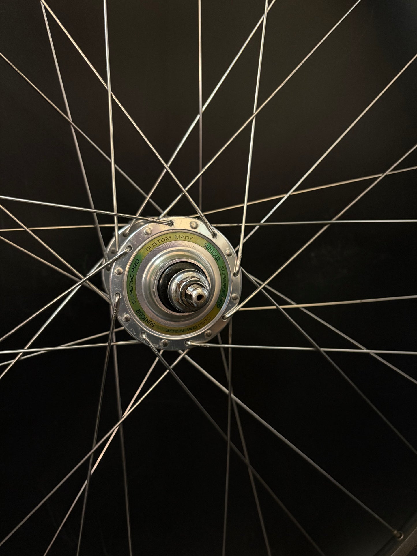 Mavic Open Pro Ceramic / Suntour Superbe Wheelset 32h