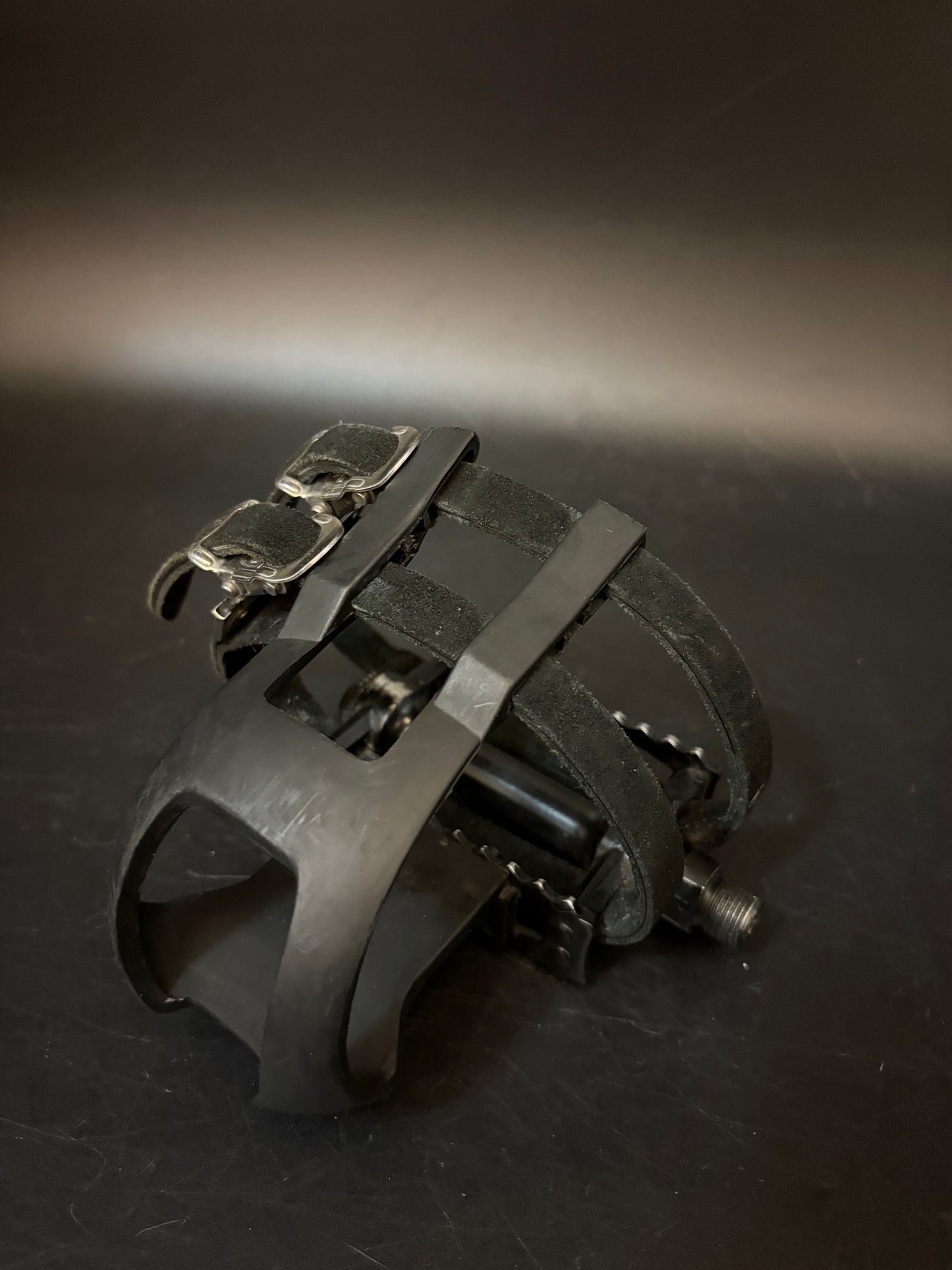 MKS Mash Pedals Black / Mash Double Straps Pedal Setup