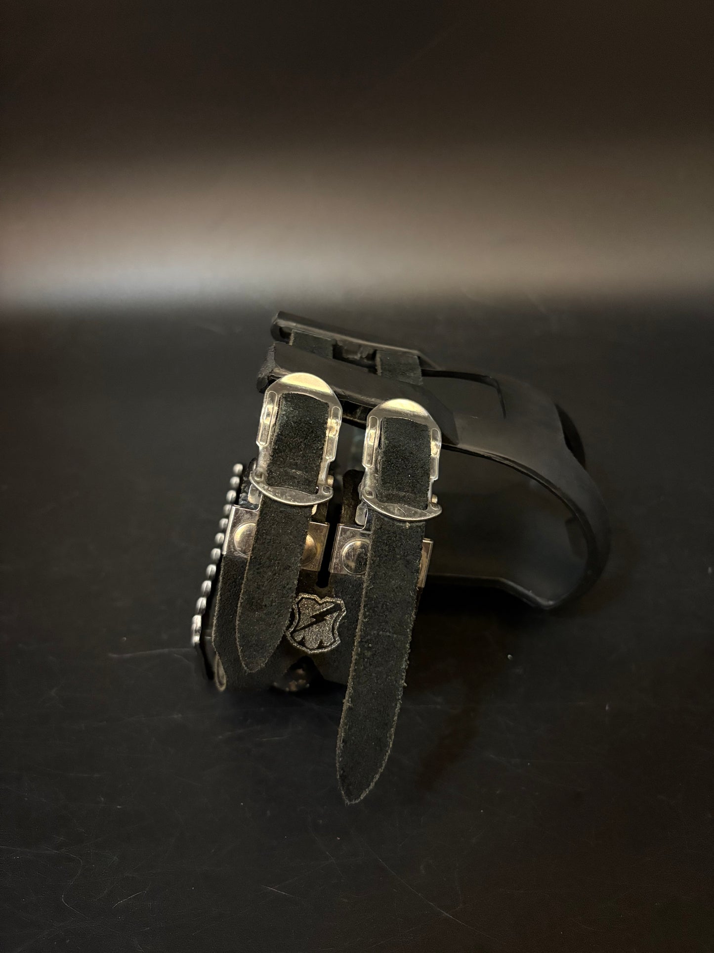MKS Mash Pedals Black / Mash Double Straps Pedal Setup