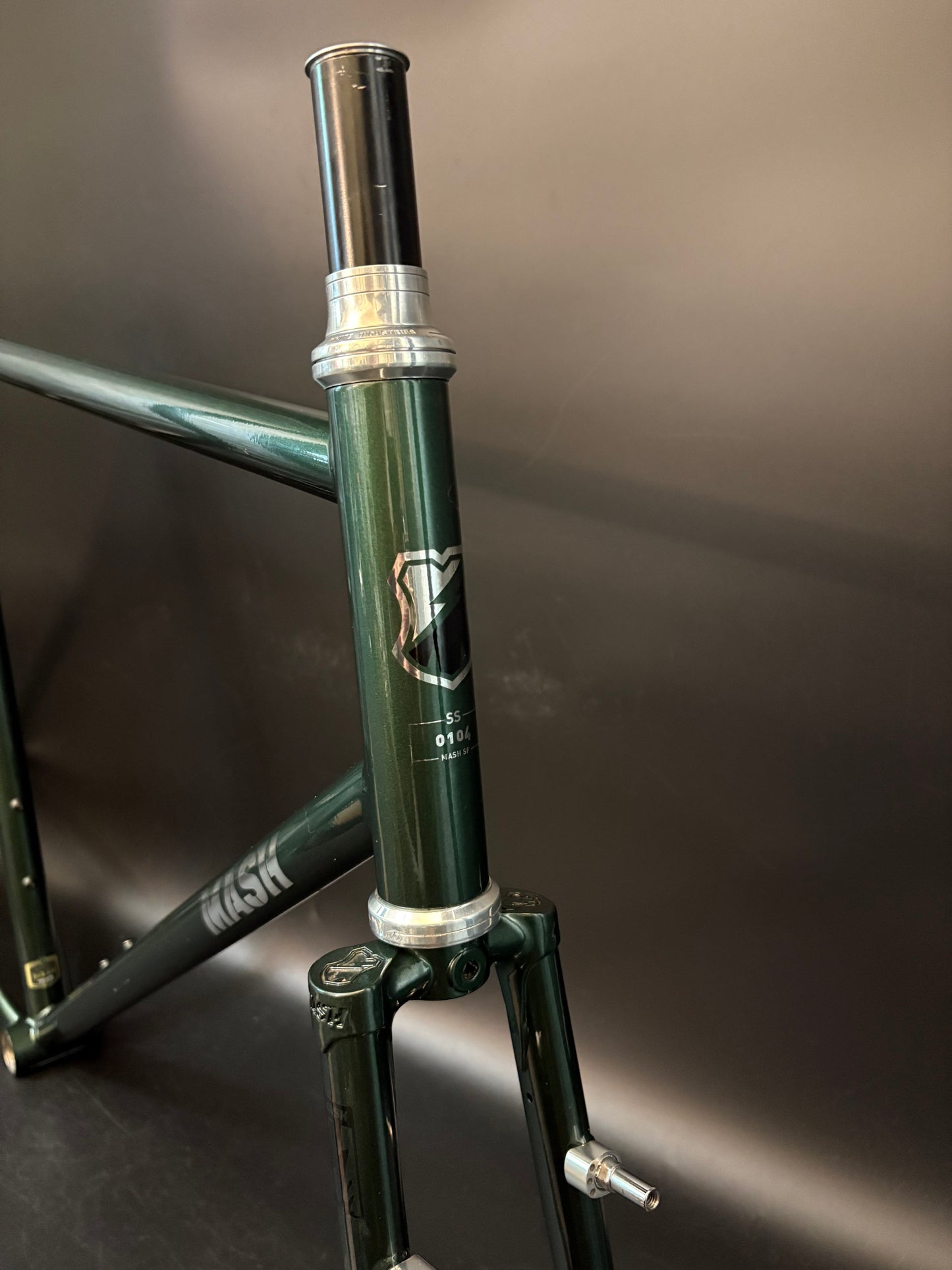 Mash Steel Frameset Bullitt Green 60cm
