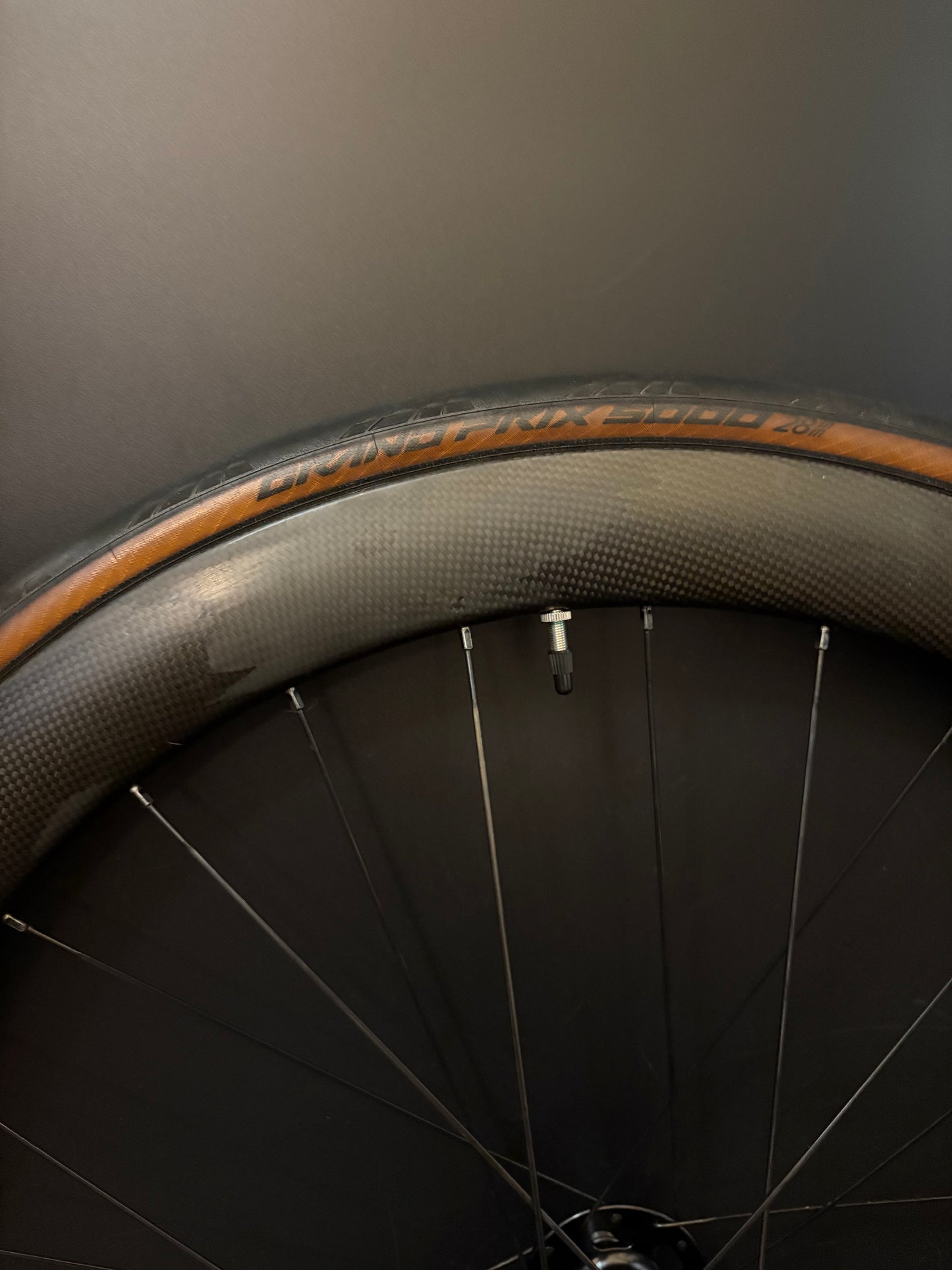 Unbranded Carbon 50mm / Paul Components HF Wheelset Black 28h