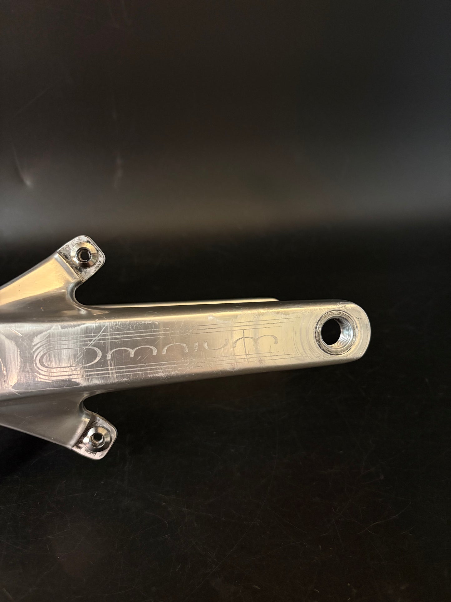 Sram Omnium Cranks Silver 167.5mm