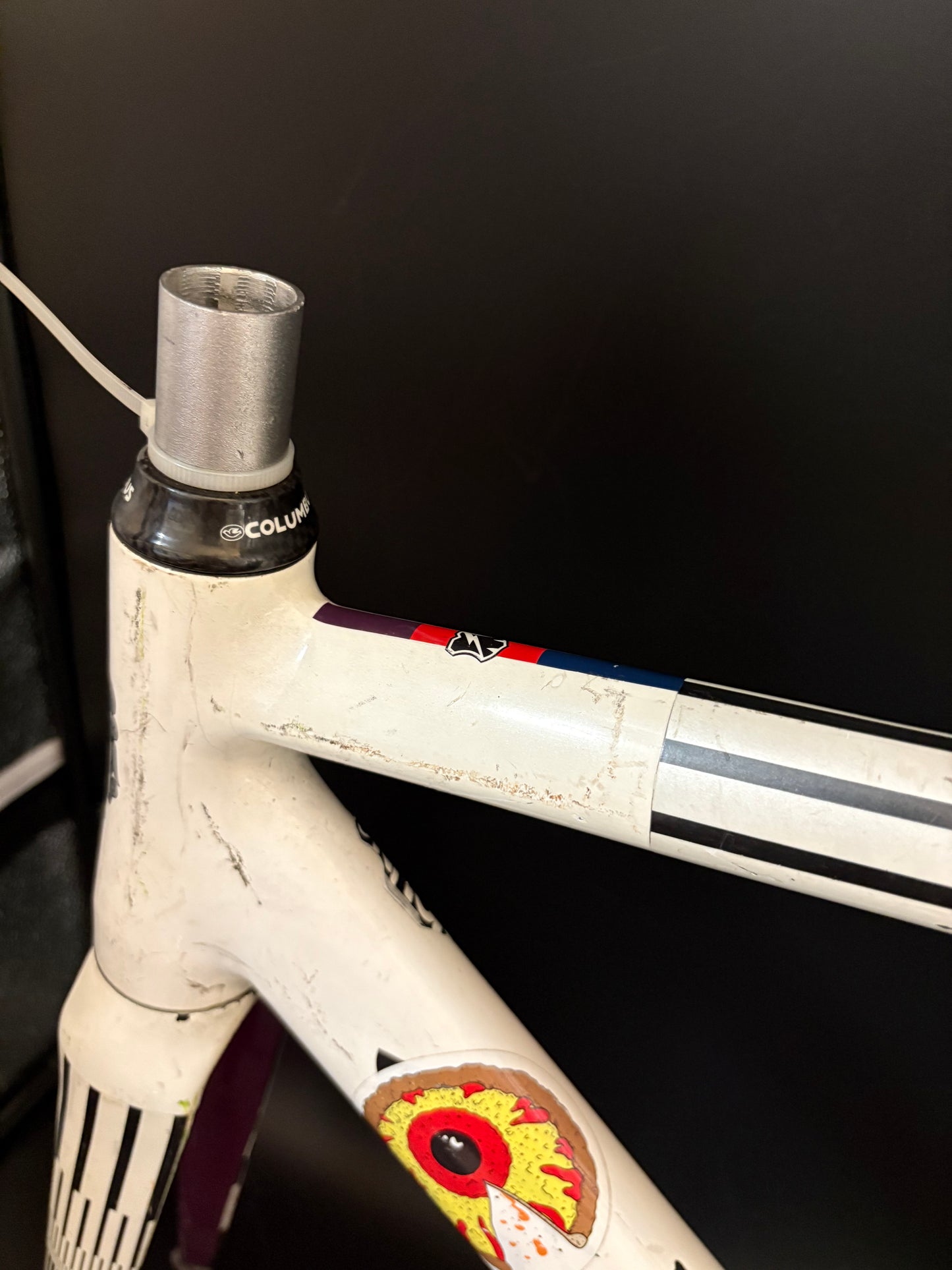 Chas’ Cinelli Mash Parallax Frameset White Prototype 55cm