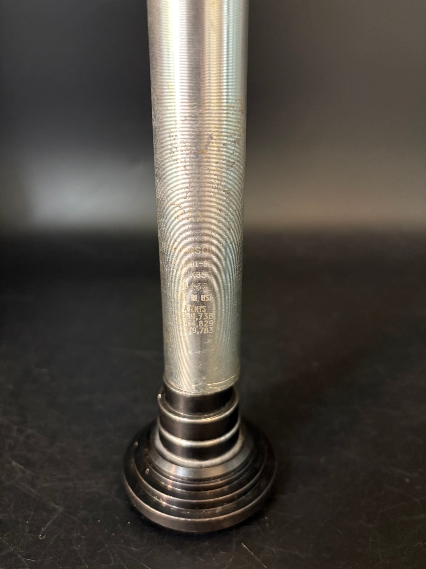 Thomson Elite Setback Seatpost Silver 27.2 330mm