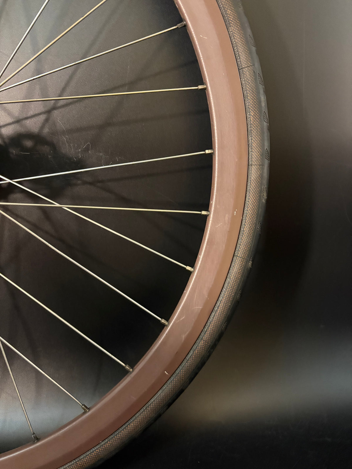 Velocity Deep V Brown / Formula Rear Wheel 32h