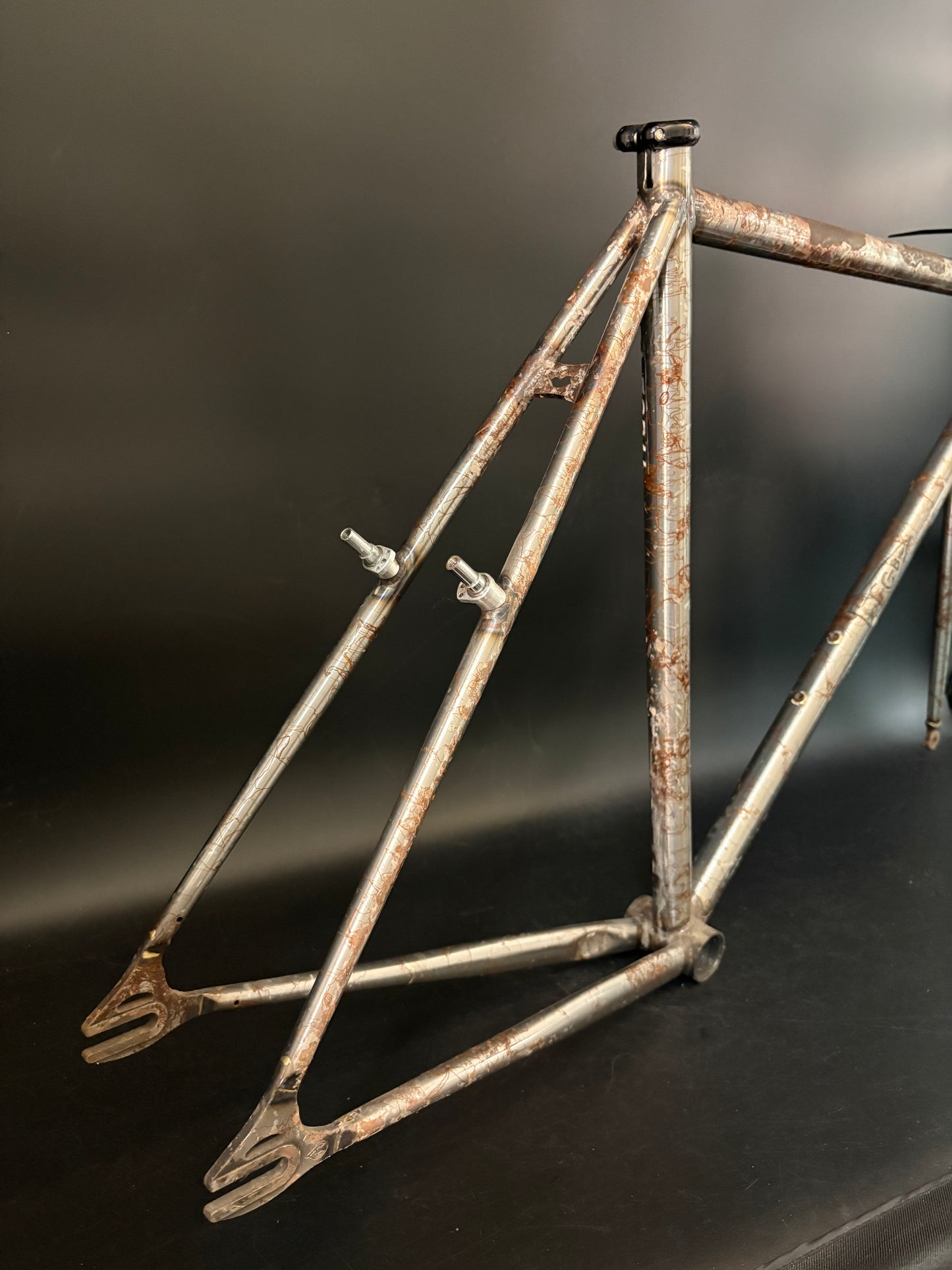 Chas’ Cinelli Mash Work Frameset Raw Prototype #1 55cm