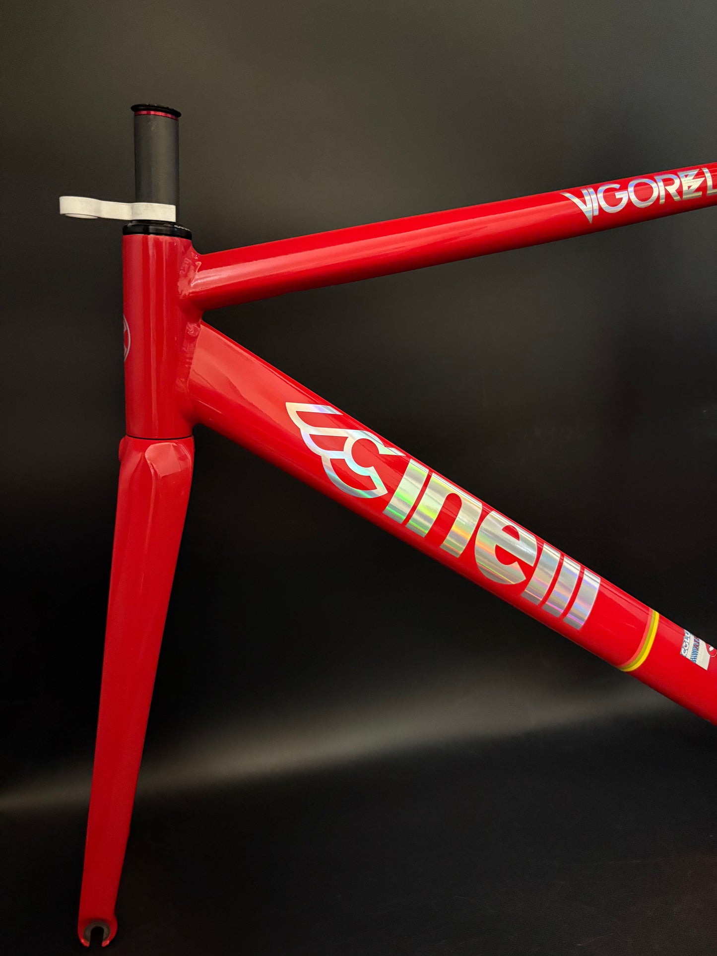 Cinelli Vigorelli Shark Frameset Red 52cm