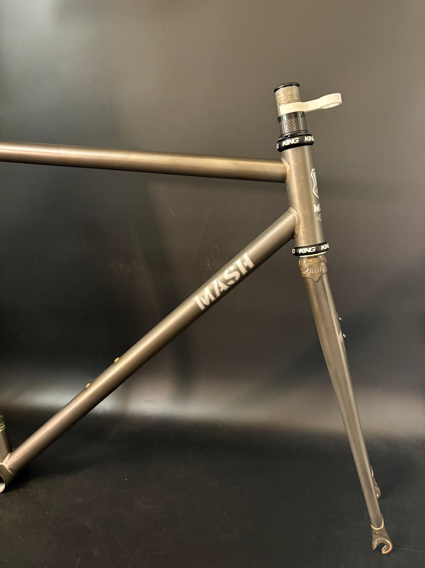 Mash Steel Frameset Raw 55cm