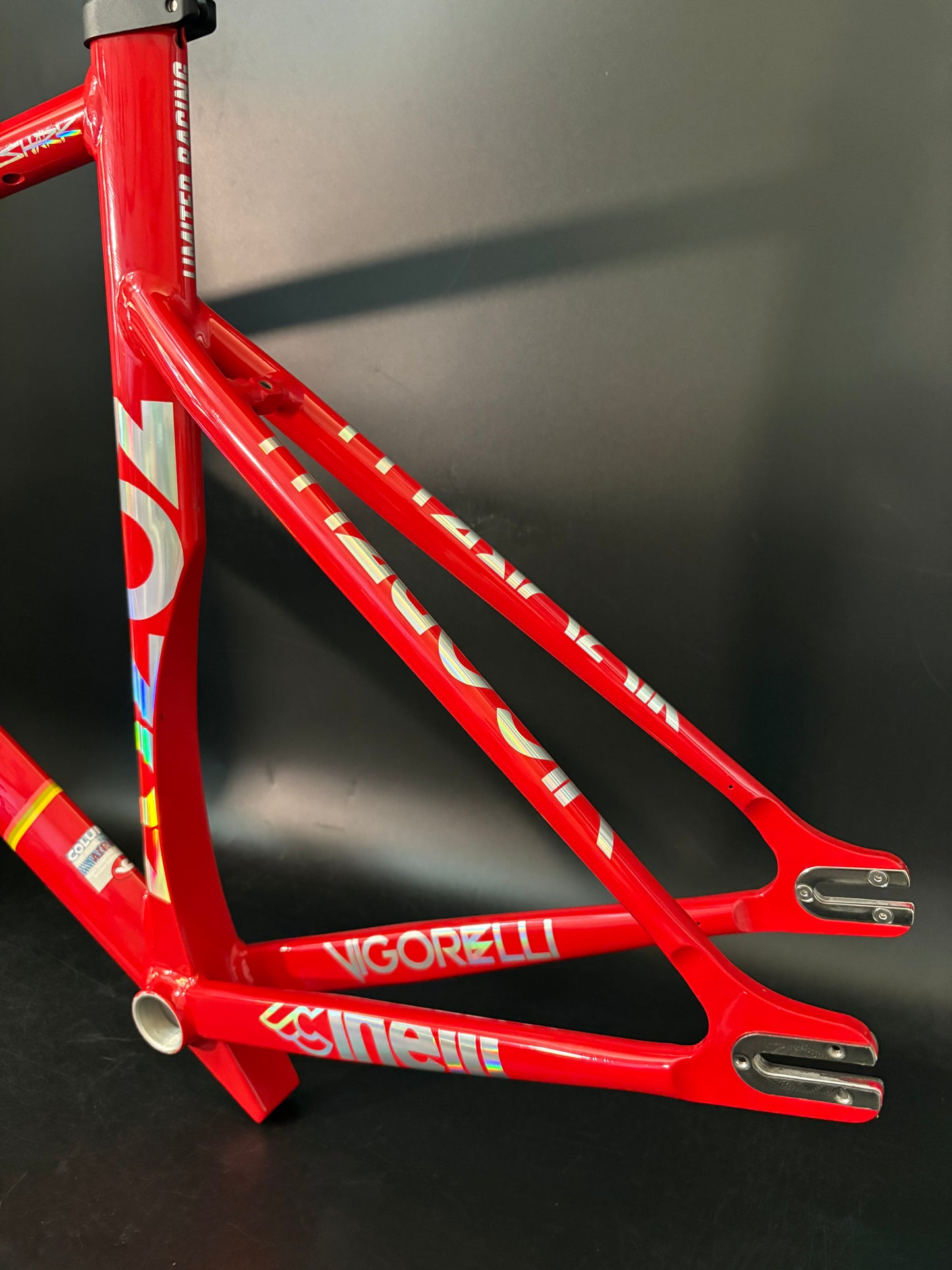 Cinelli Vigorelli Shark Frameset Red 54cm