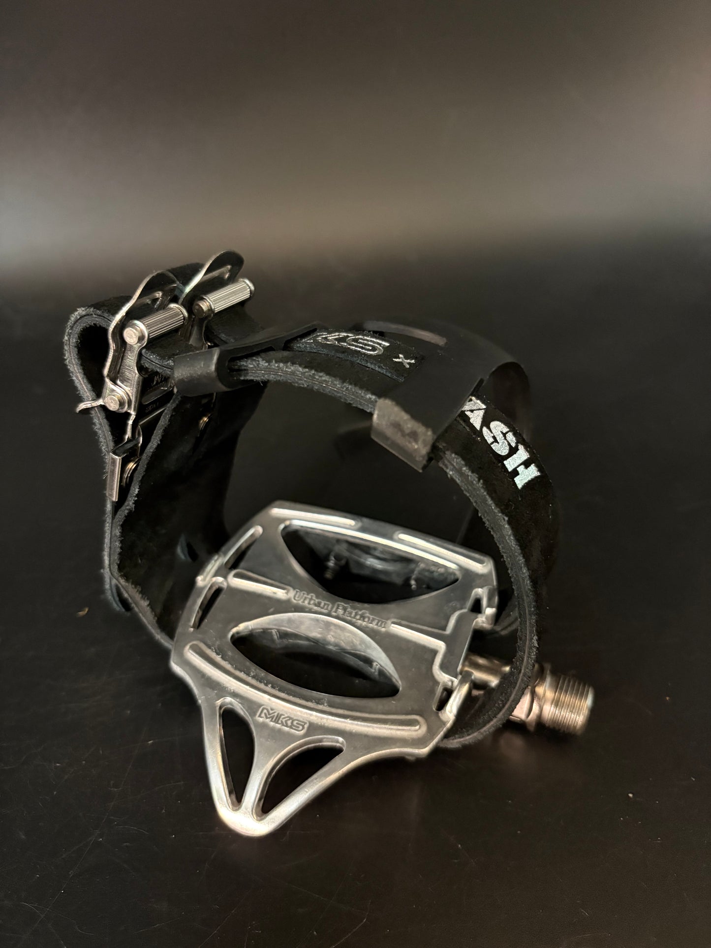 MKS Urban Platform / Mash Double Straps Pedal Setup Black