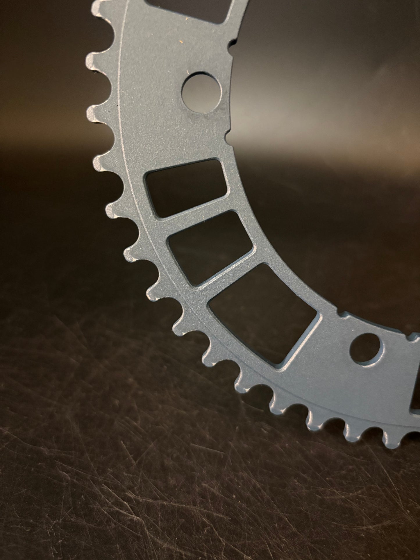 Aarn Chainring Cerakote Blue 49t