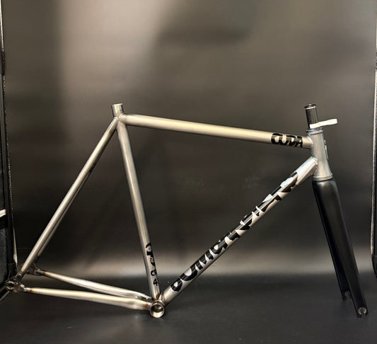 Bombardiers Cuda Frameset Raw Steel 54cm