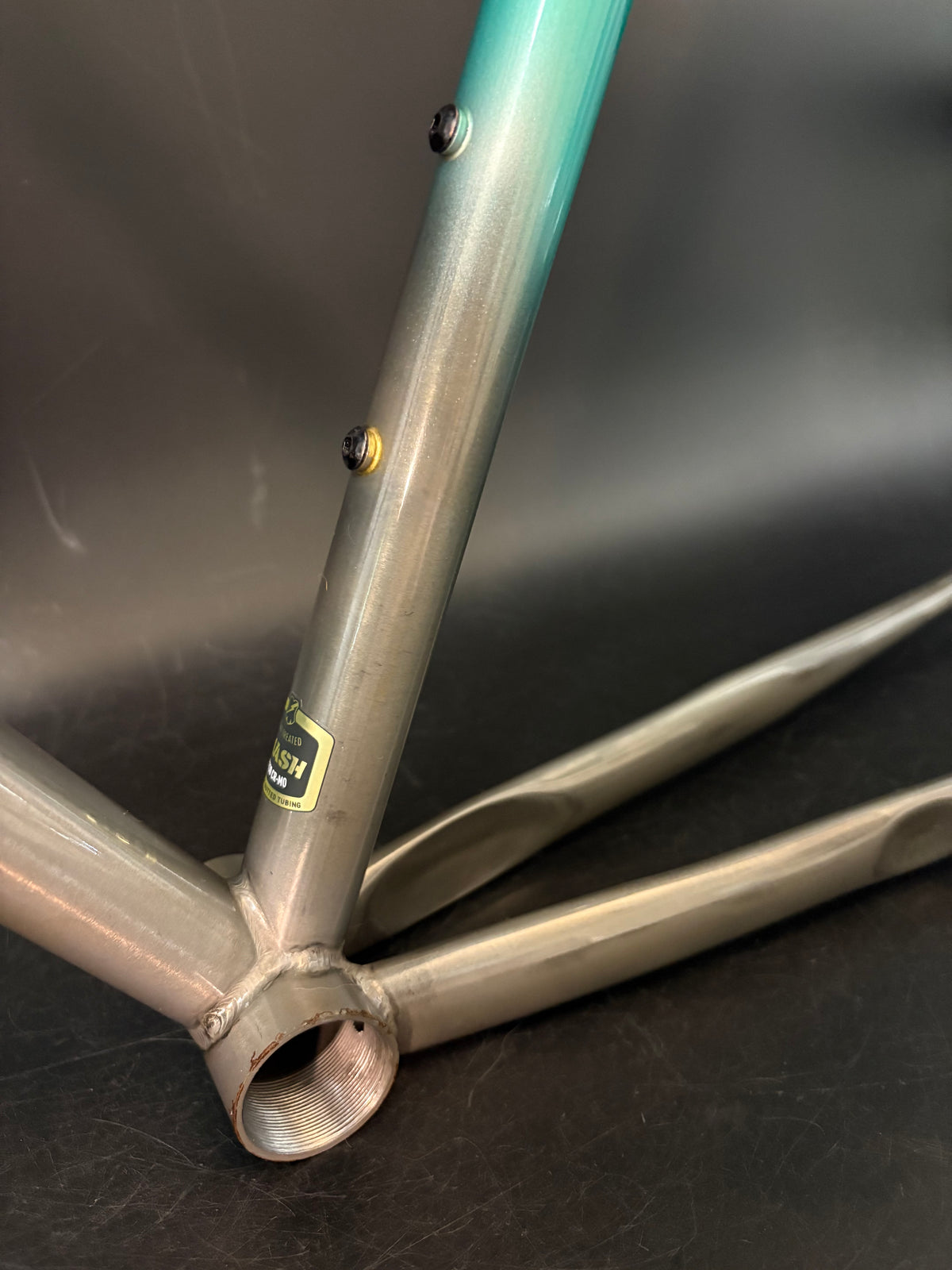 Mash Steel Frameset Teal/Raw 53cm
