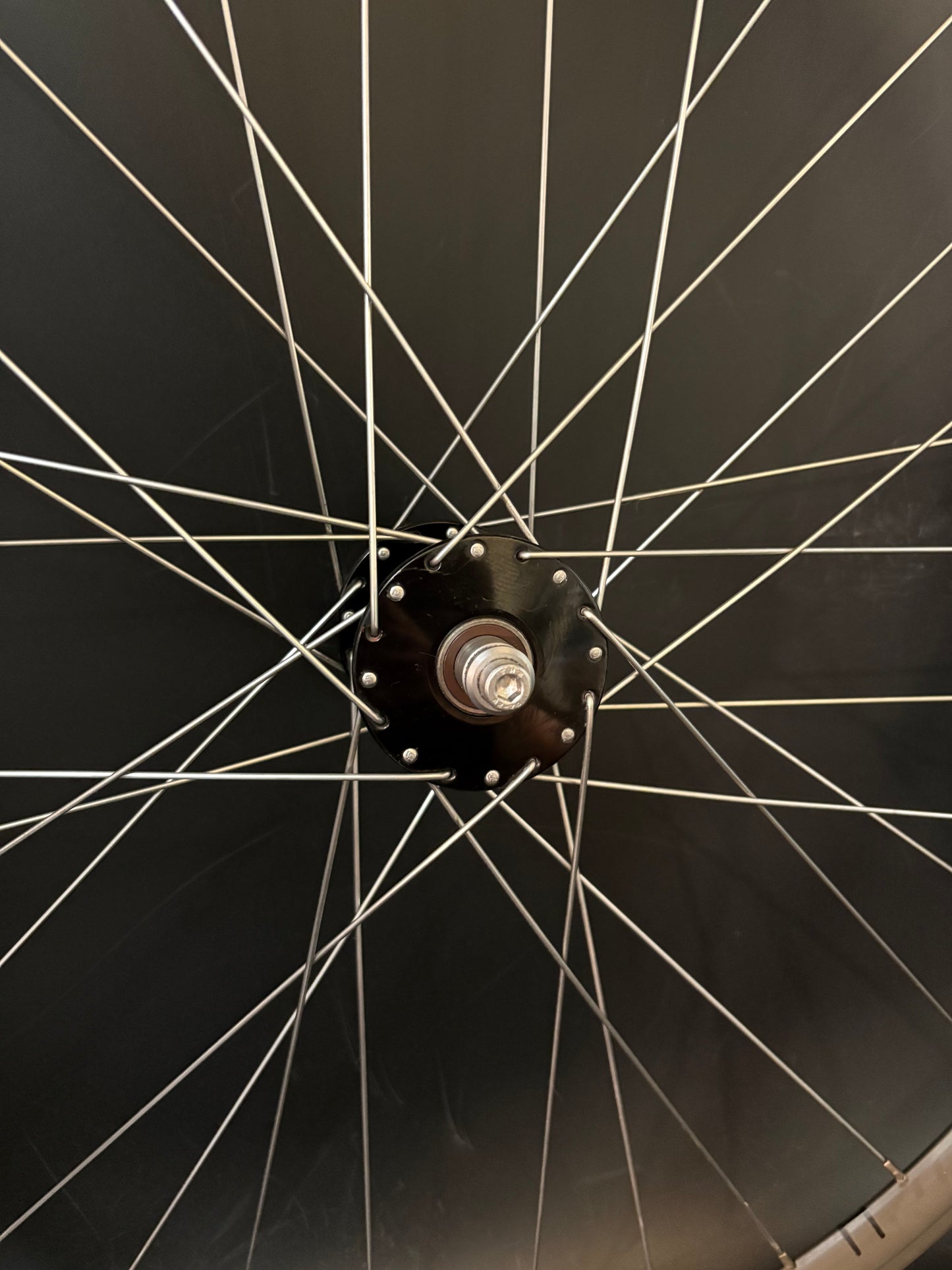 H Plus Son Archetype / Phil Wood Rear Wheel 32h