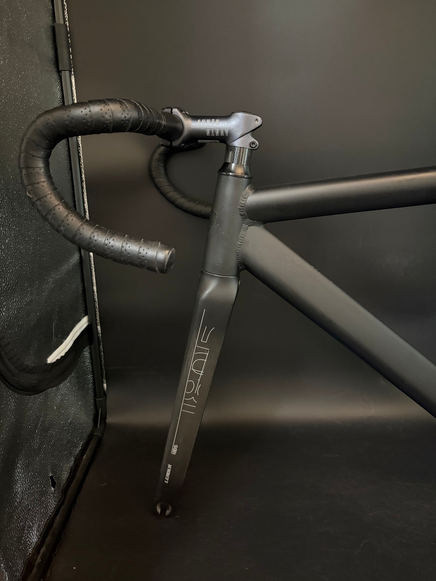 Leader 721 Frameset Black 56cm w/ Extras