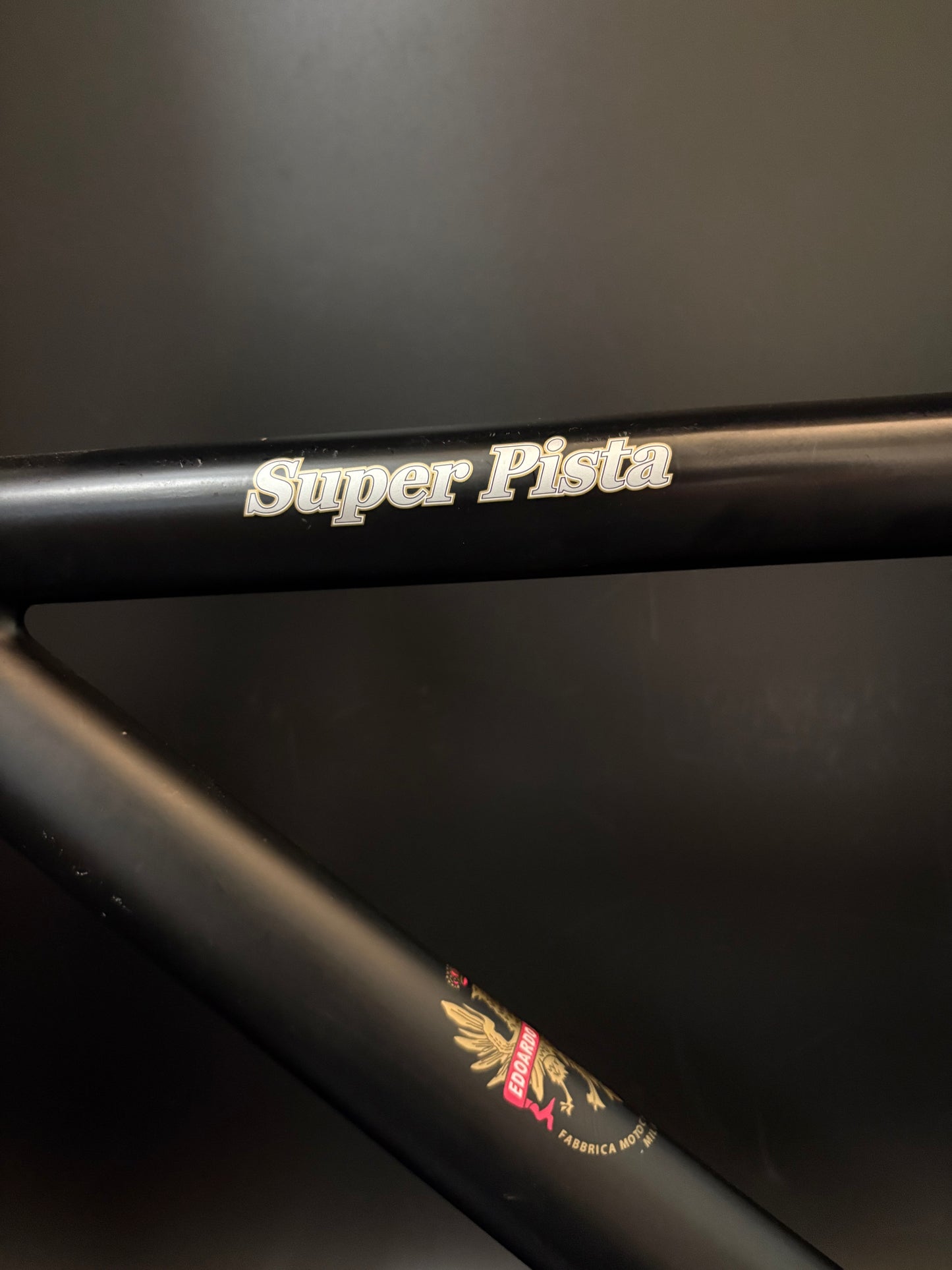 Bianchi Super Pista Frameset Black 49cm
