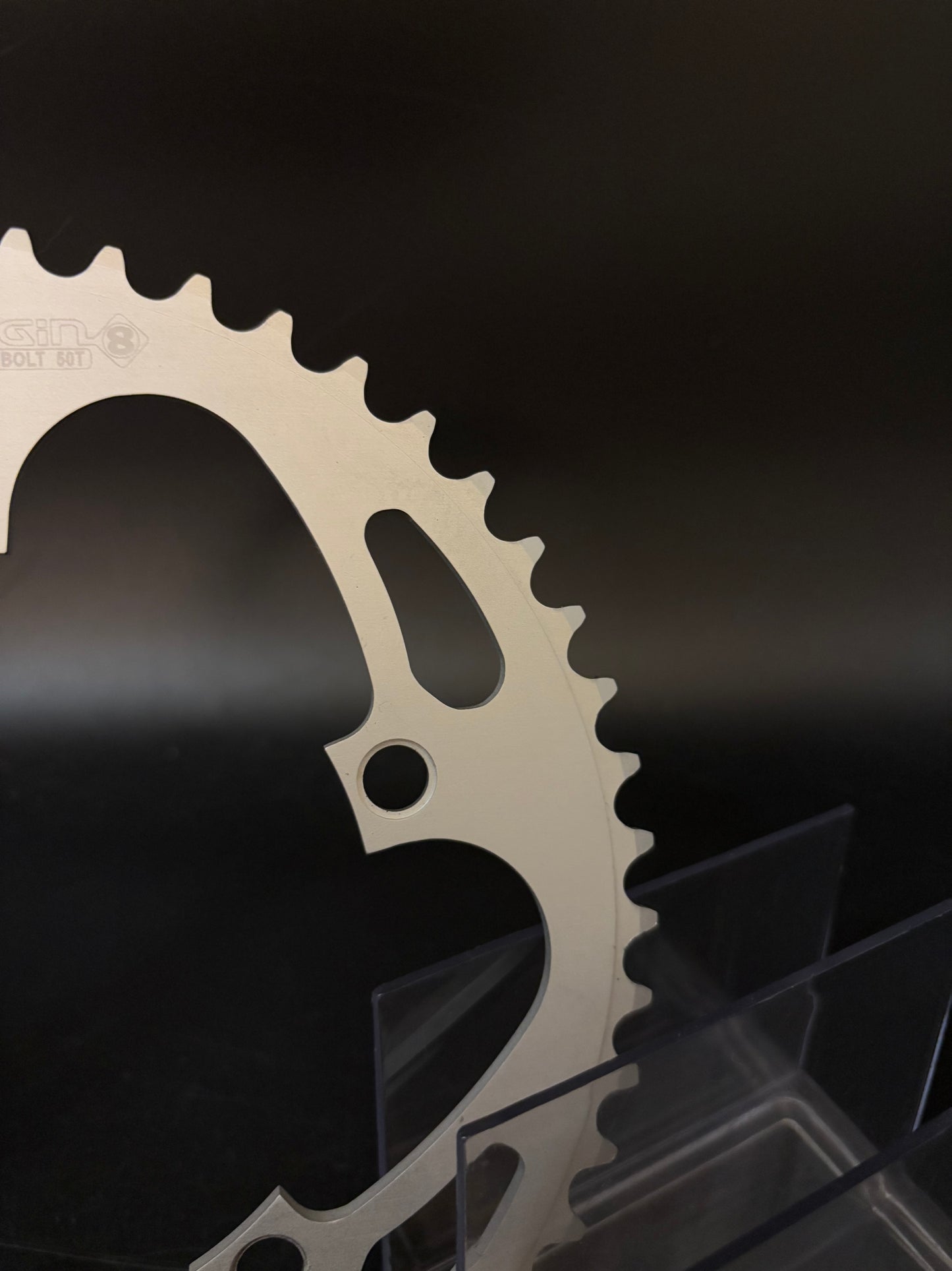 Origin 8 Chainring Silver 50t 130bcd