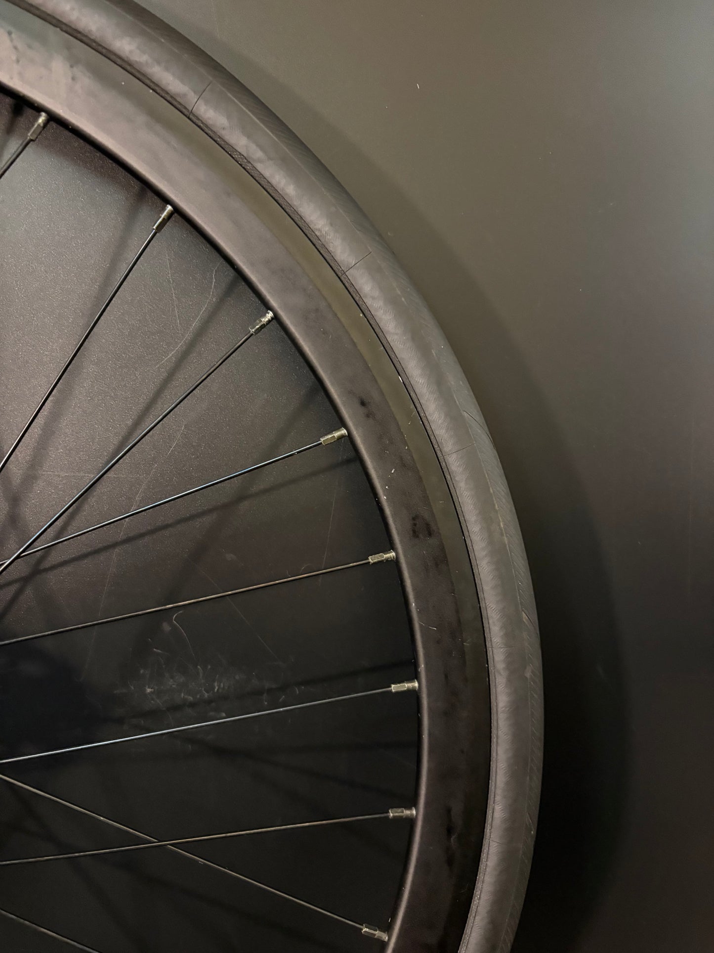 Velocity Deep V / Origin 8 Front Wheel Black 32h
