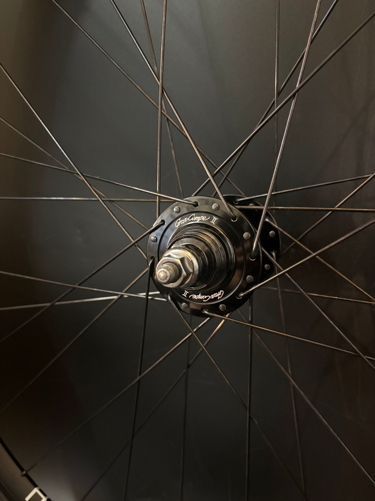 H Plus Son Archetype / Gran Compe HF Wheelset Black 32h Tubeless