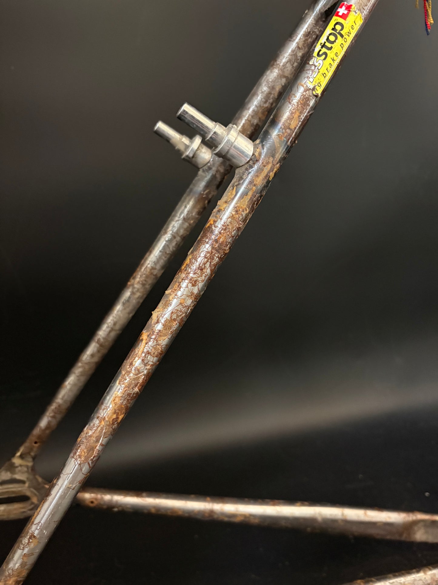 Chas’ Cinelli Mash Work Frameset Raw Prototype #2 55cm