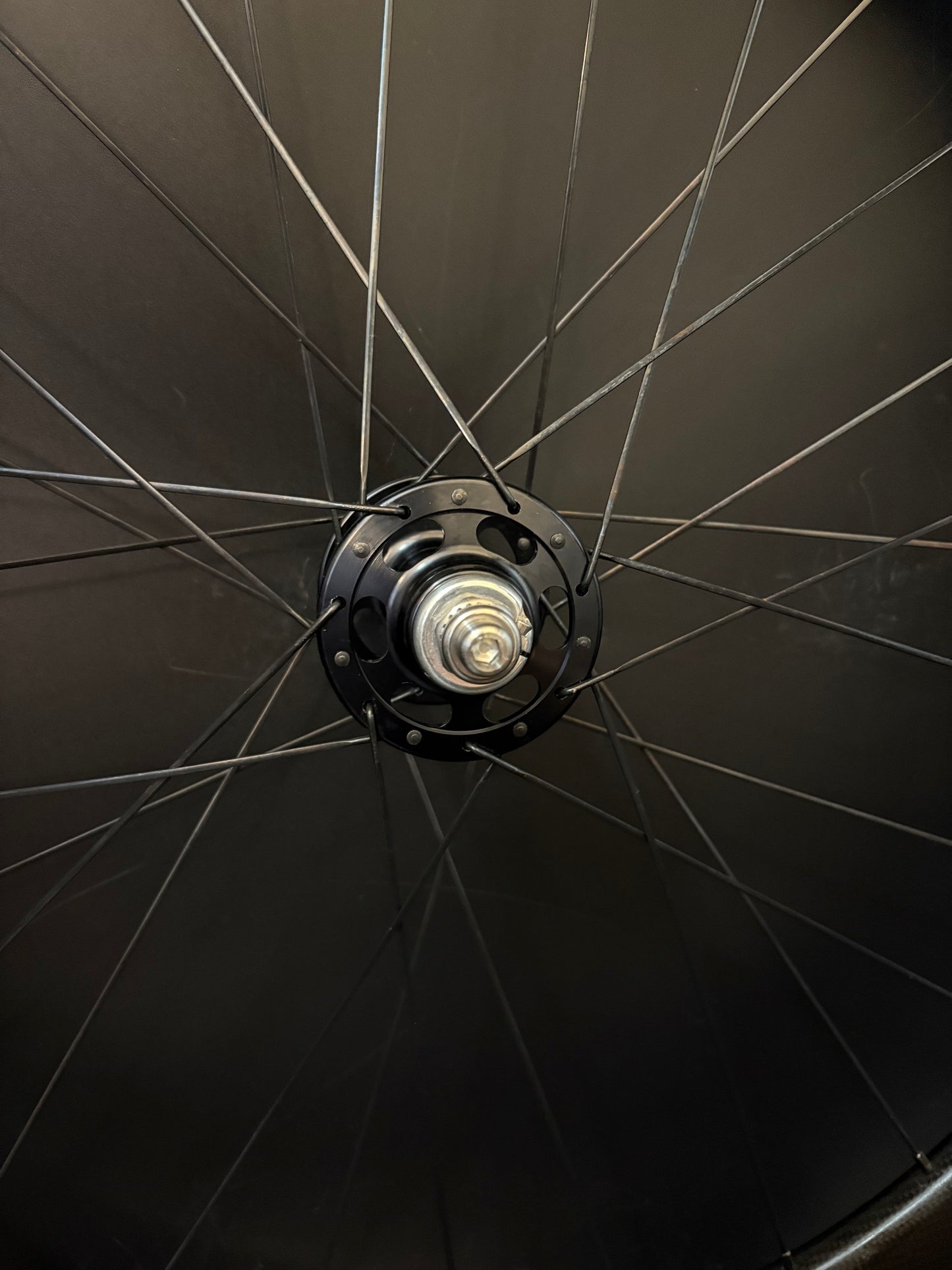 Unbranded Carbon 50mm / Paul Components HF Wheelset Black 28h