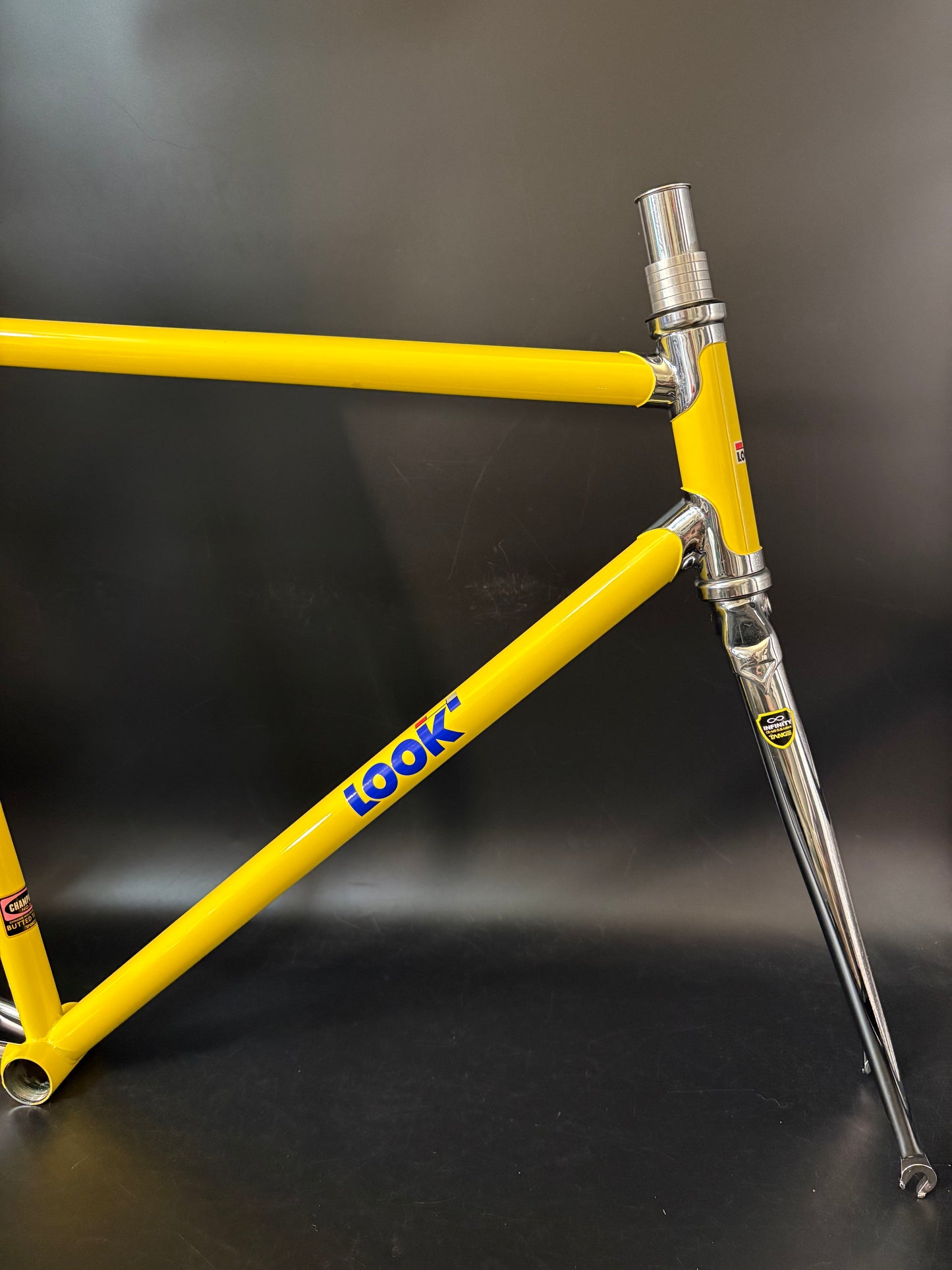 Look AC 364 Frameset Yellow/Chrome Medium